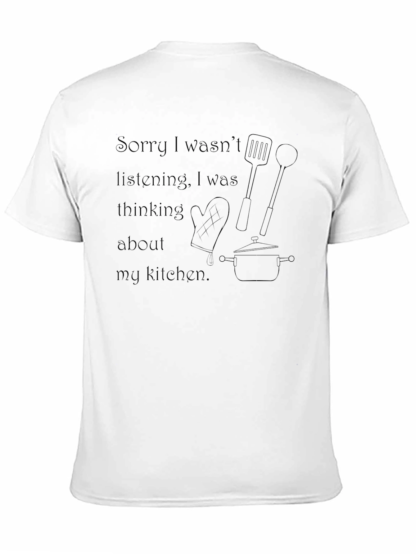 Kitchen Thoughts T-Shirt - Chef Apparel