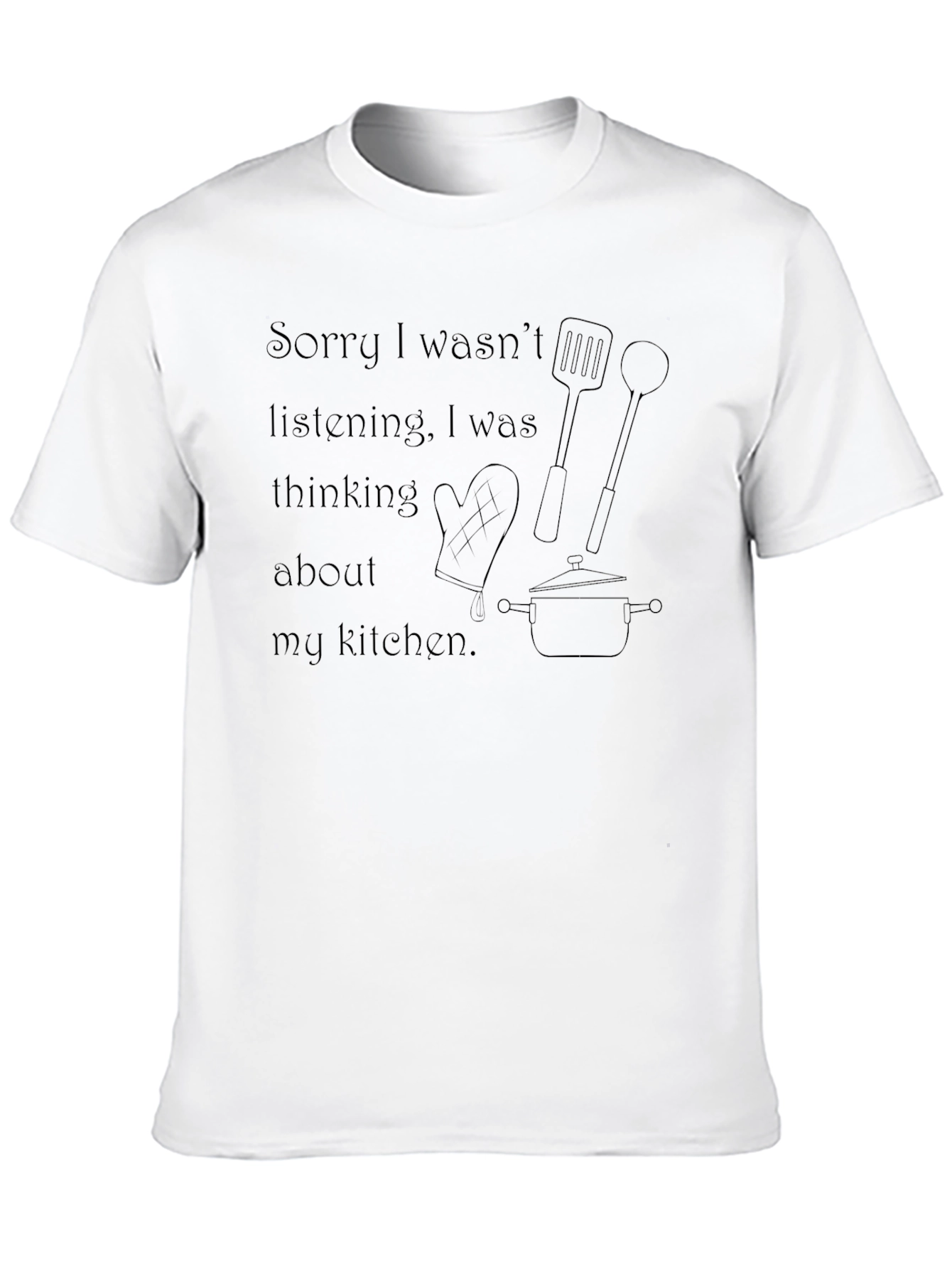 Kitchen Thoughts T-Shirt - Chef Apparel