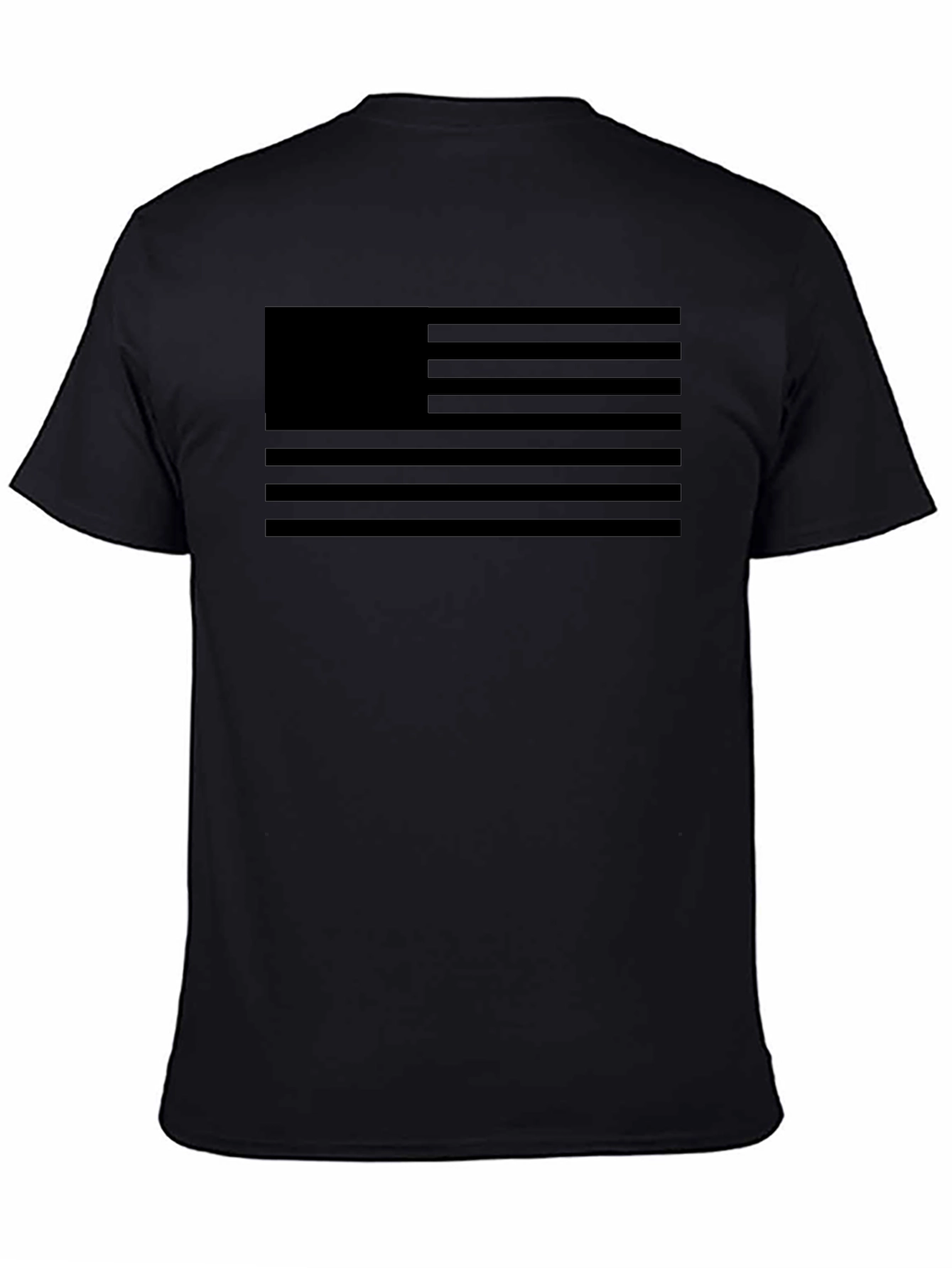 Stealth American Flag Graphic T-Shirt