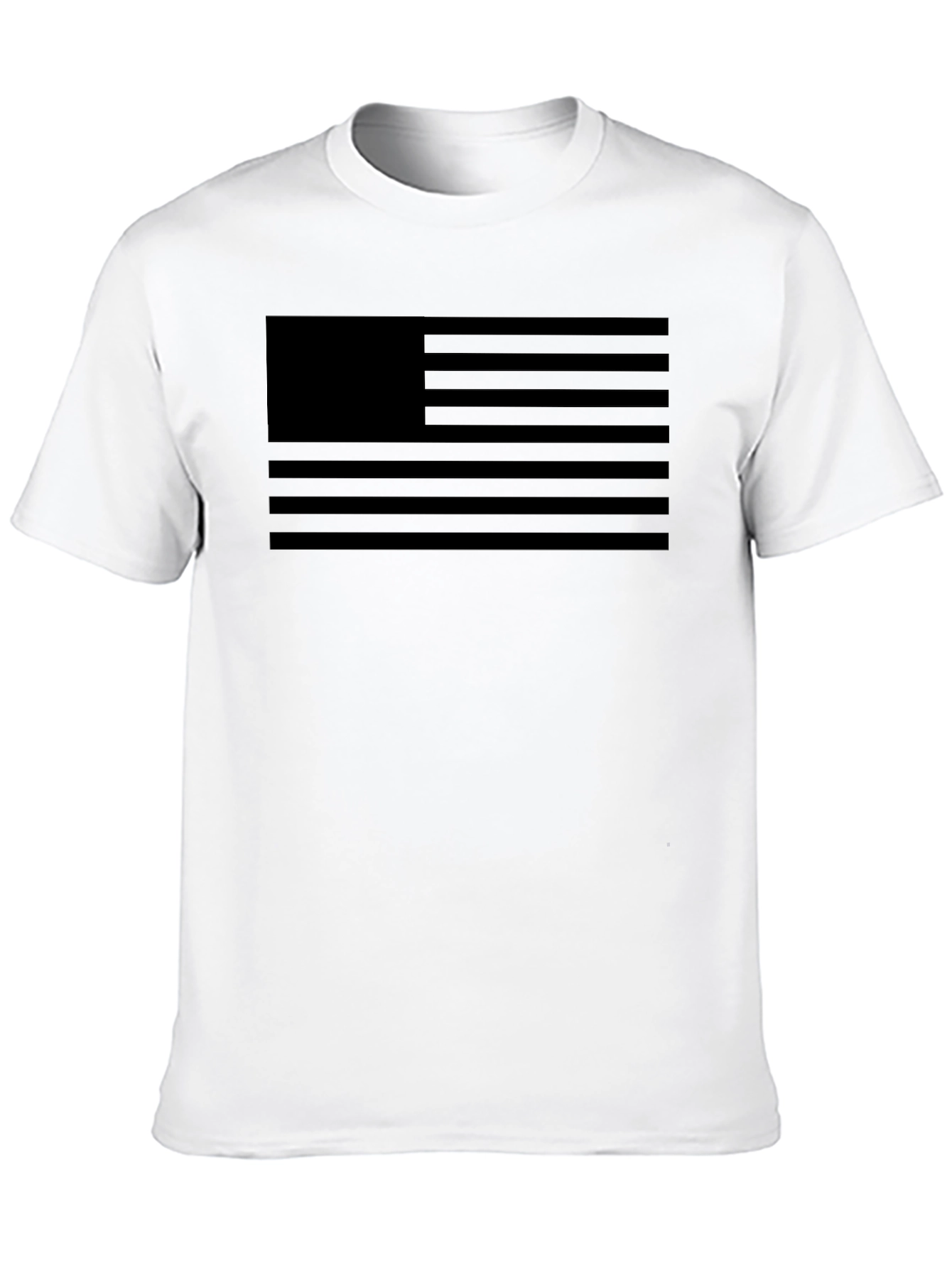 Stealth American Flag Graphic T-Shirt