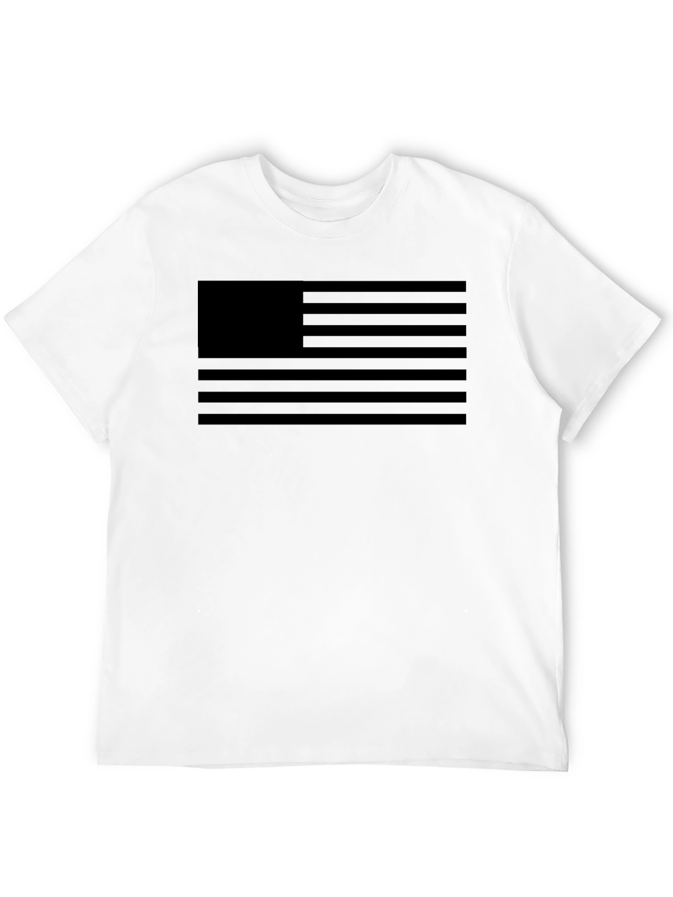Stealth American Flag Graphic T-Shirt