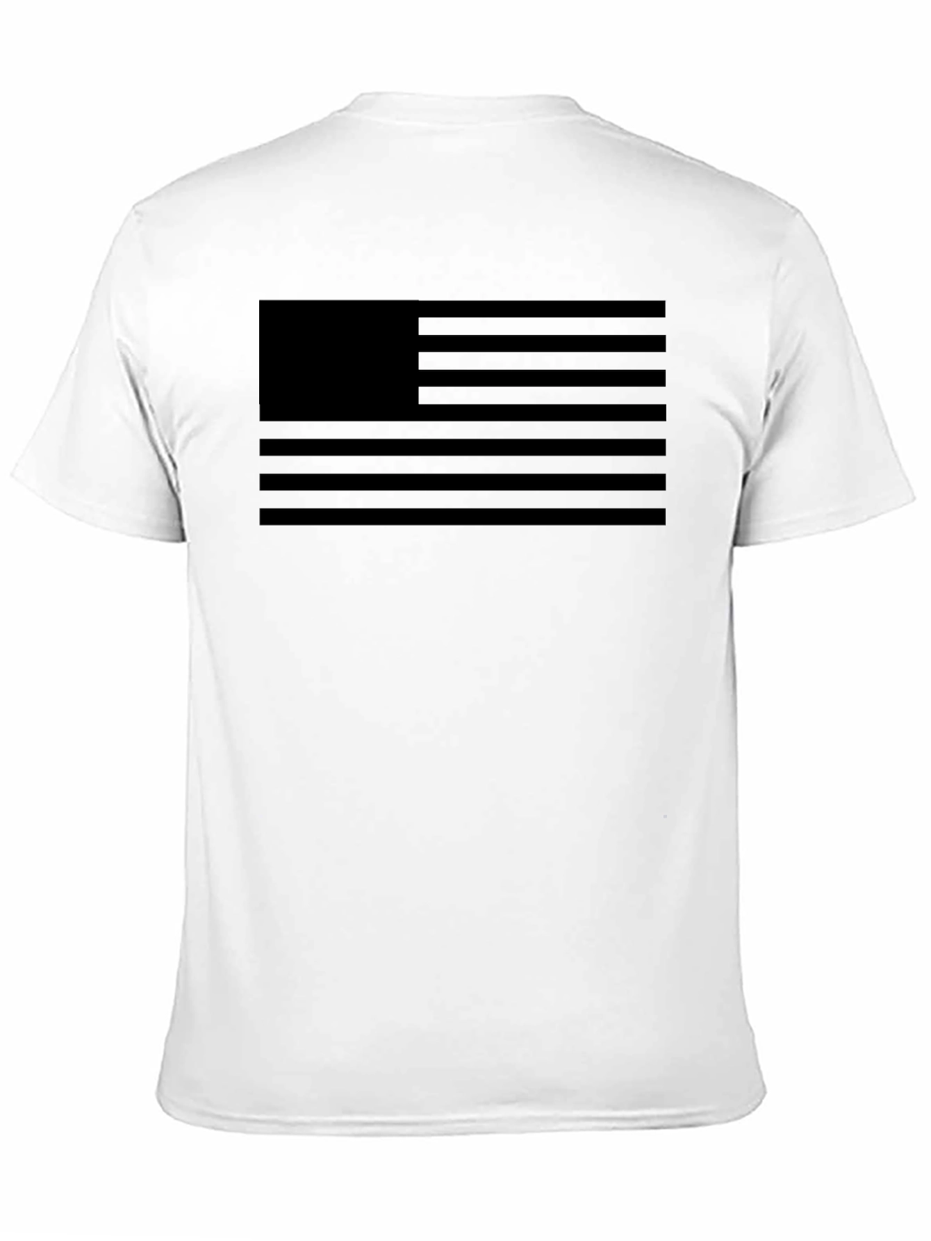 Stealth American Flag Graphic T-Shirt