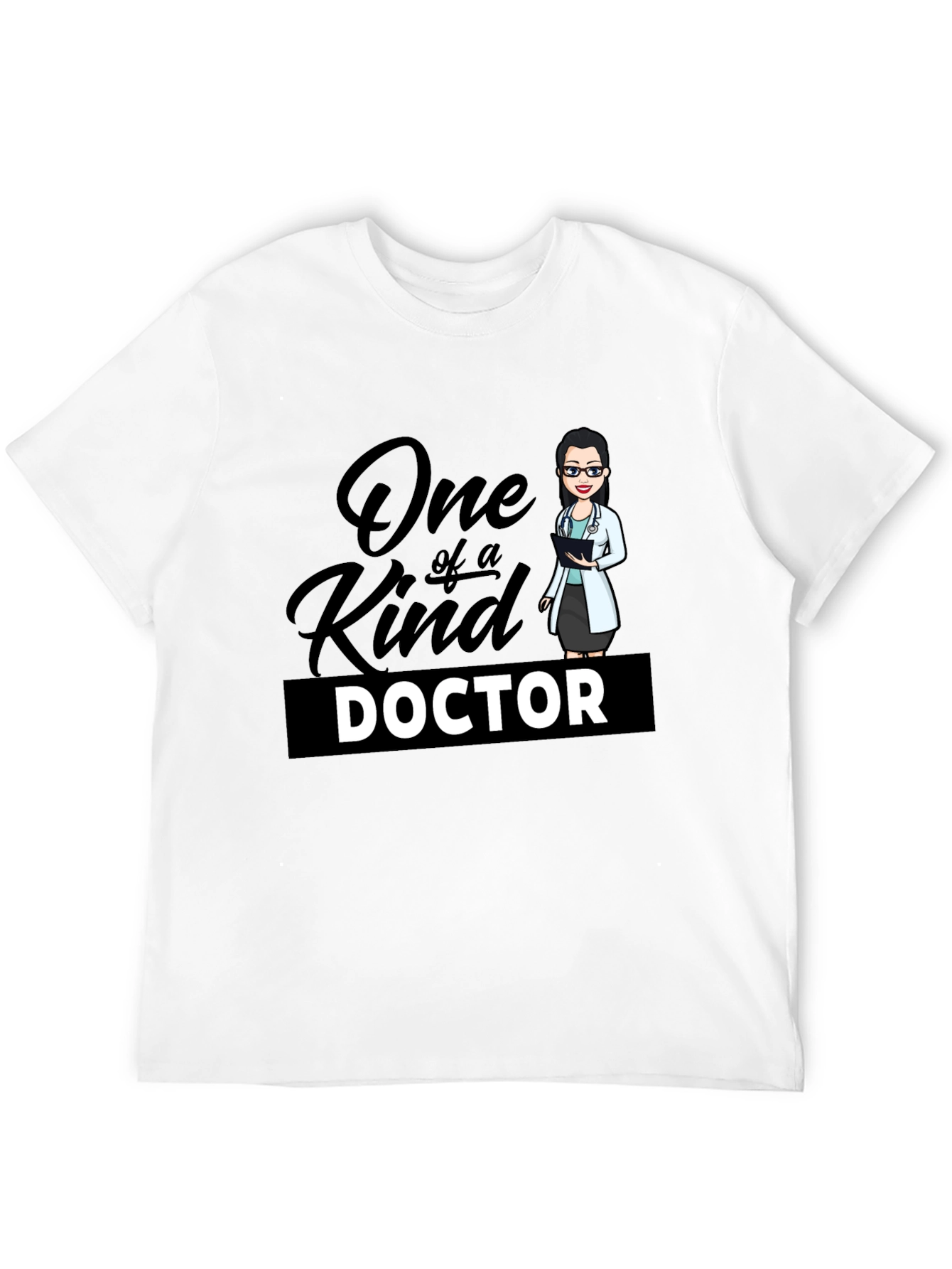 One of a Kind Doctor T-Shirt - Black