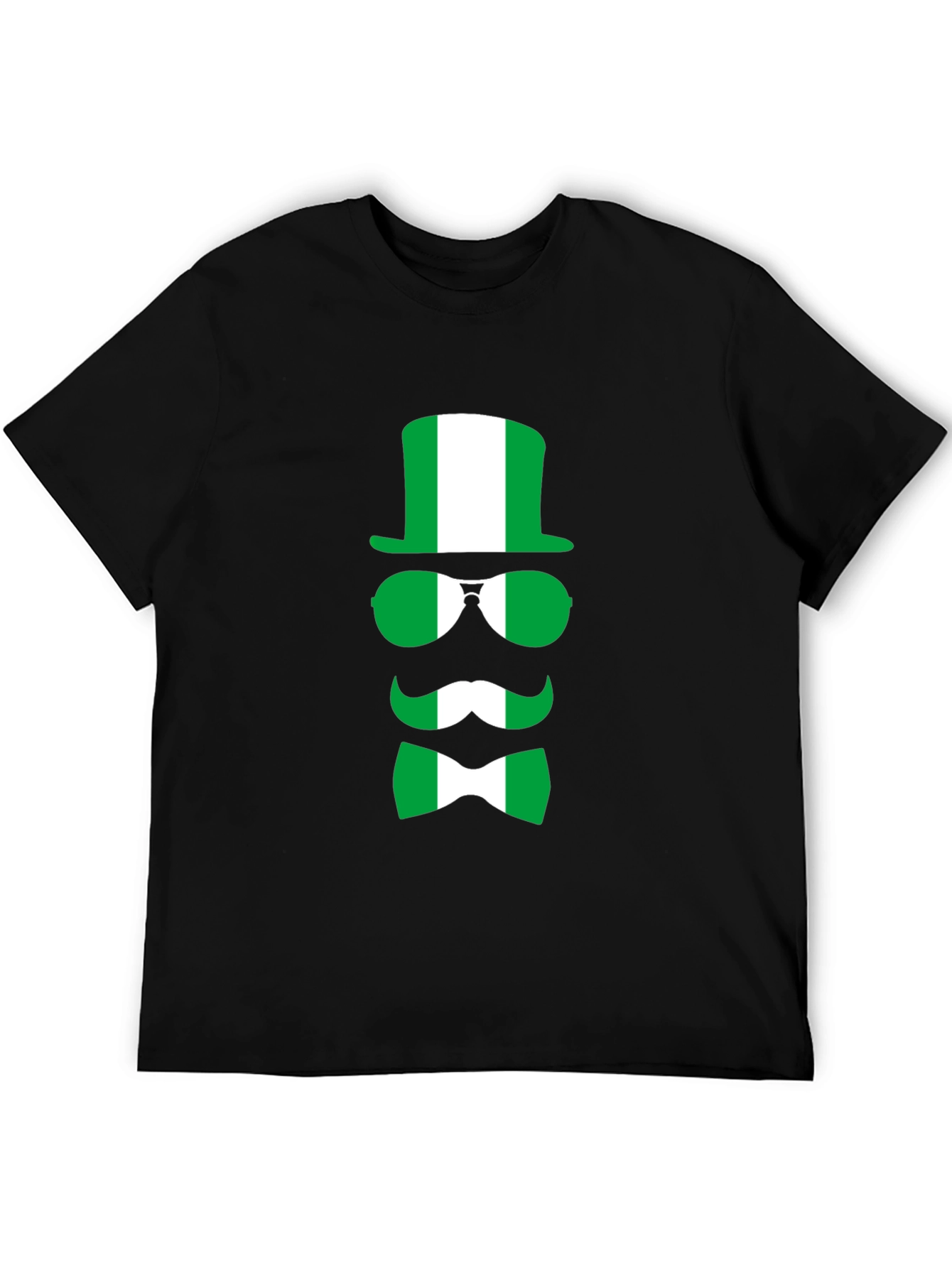 Nigeria Flag Graphic T-Shirt - Novelty Tee