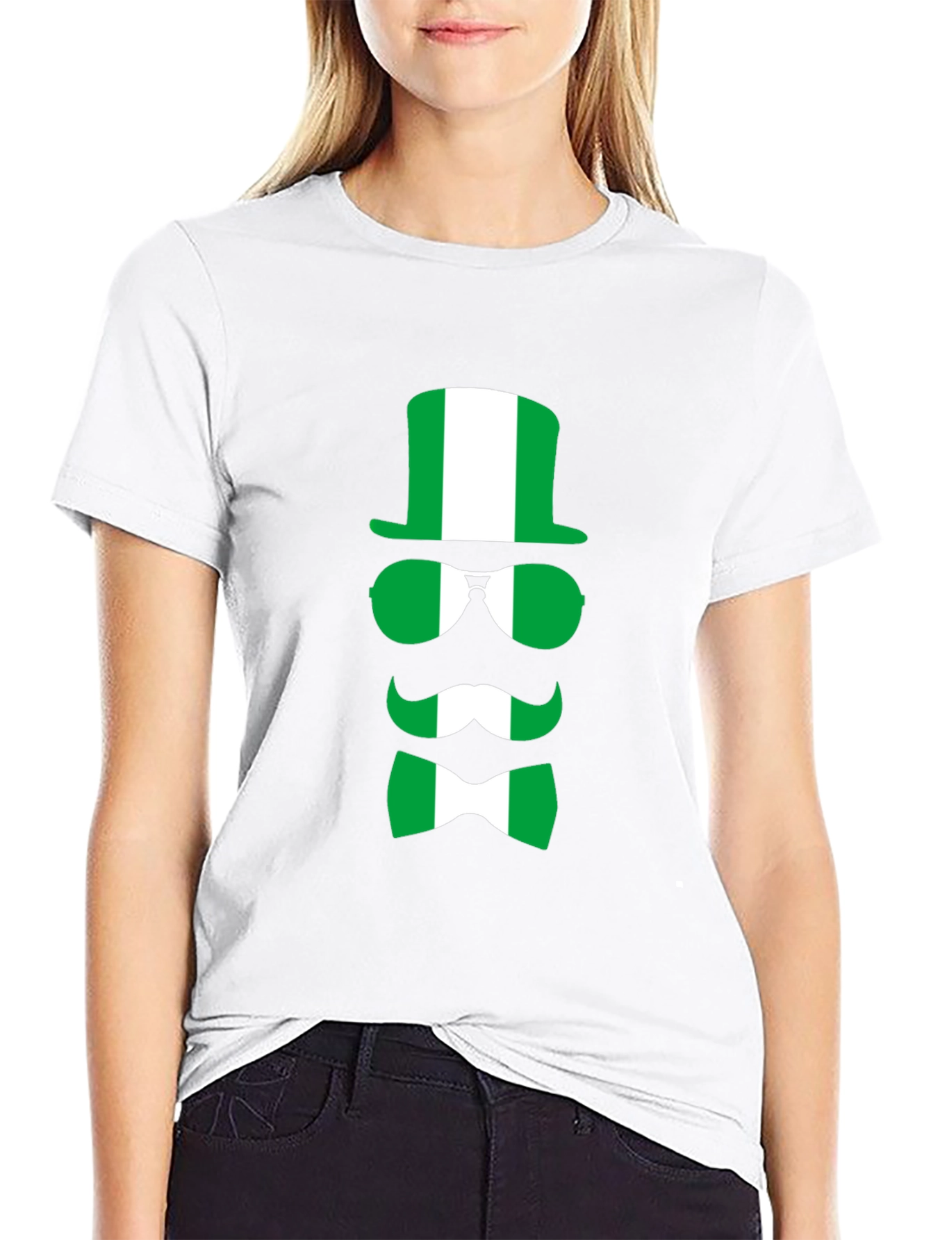 Nigeria Flag Graphic T-Shirt - Novelty Tee