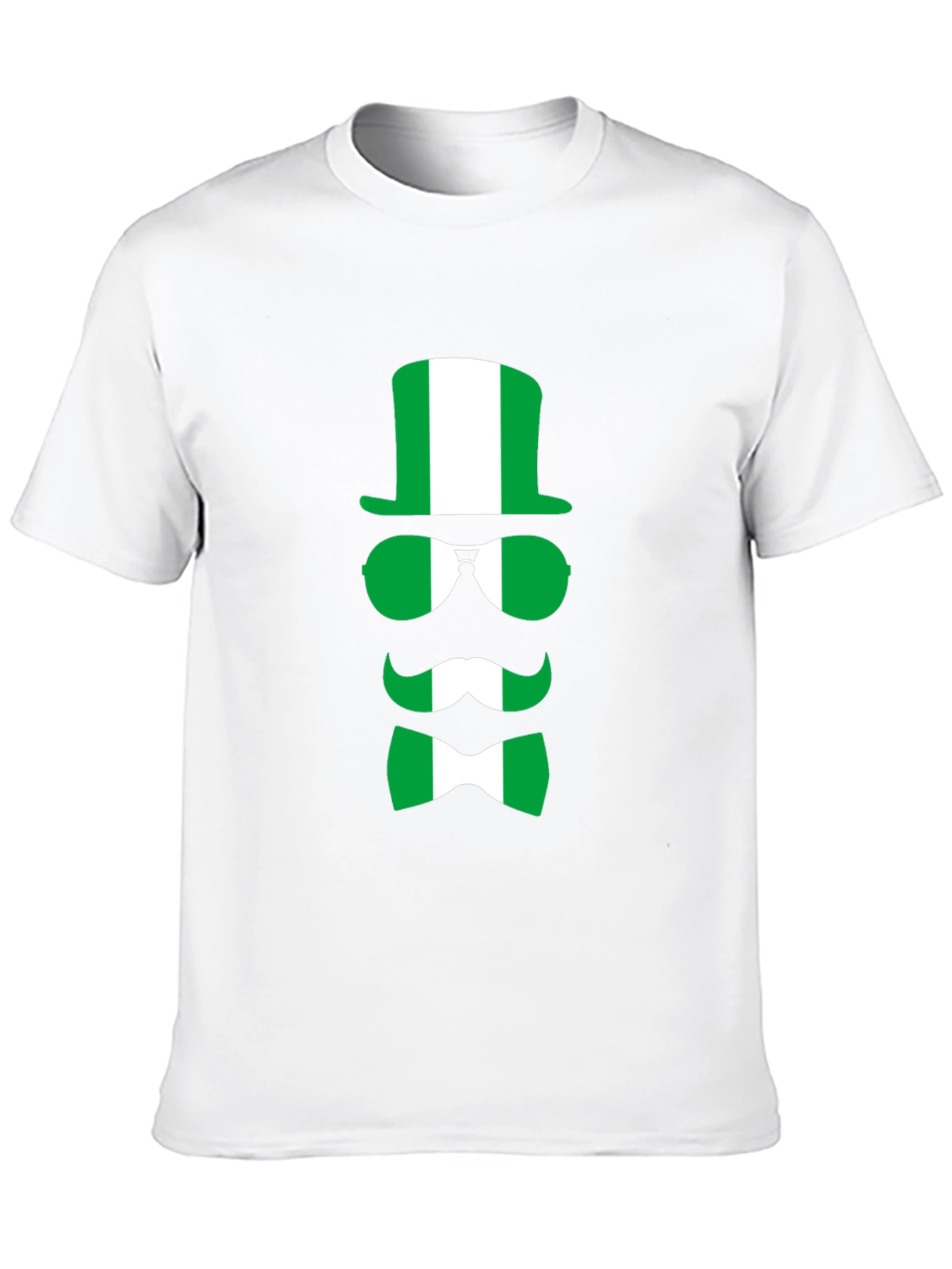 Nigeria Flag Graphic T-Shirt - Novelty Tee
