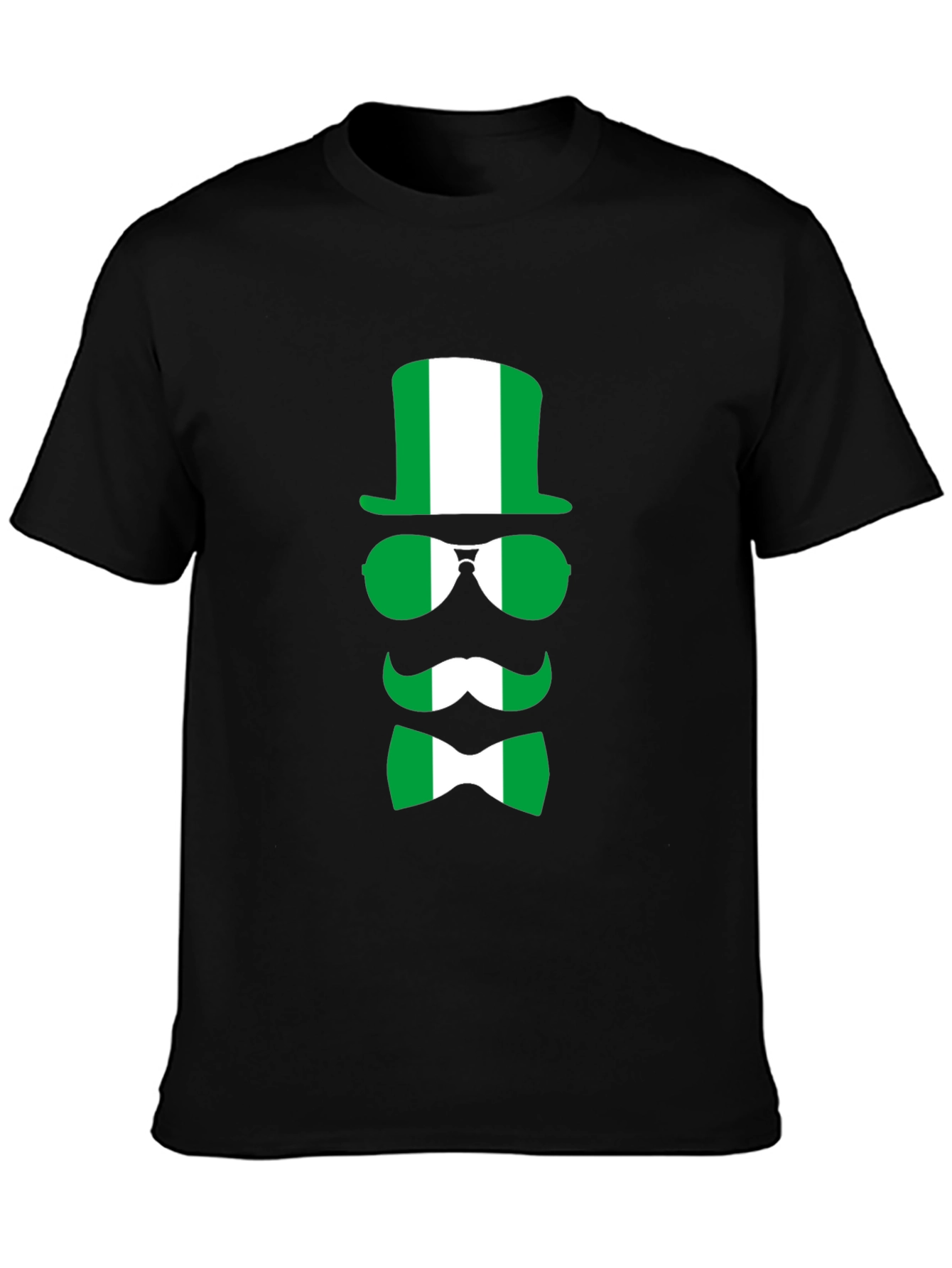 Nigeria Flag Graphic T-Shirt - Novelty Tee