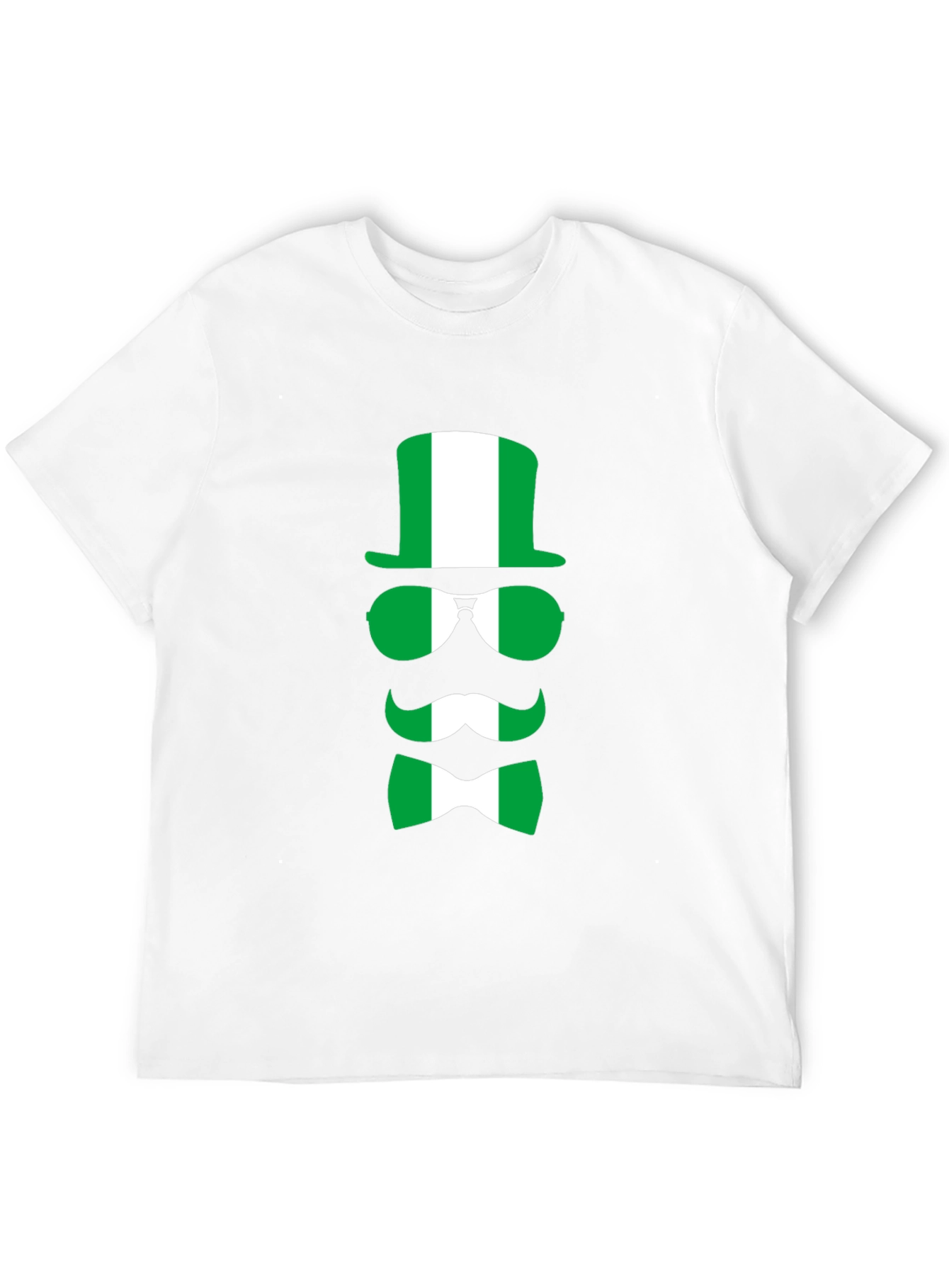 Nigeria Flag Graphic T-Shirt - Novelty Tee