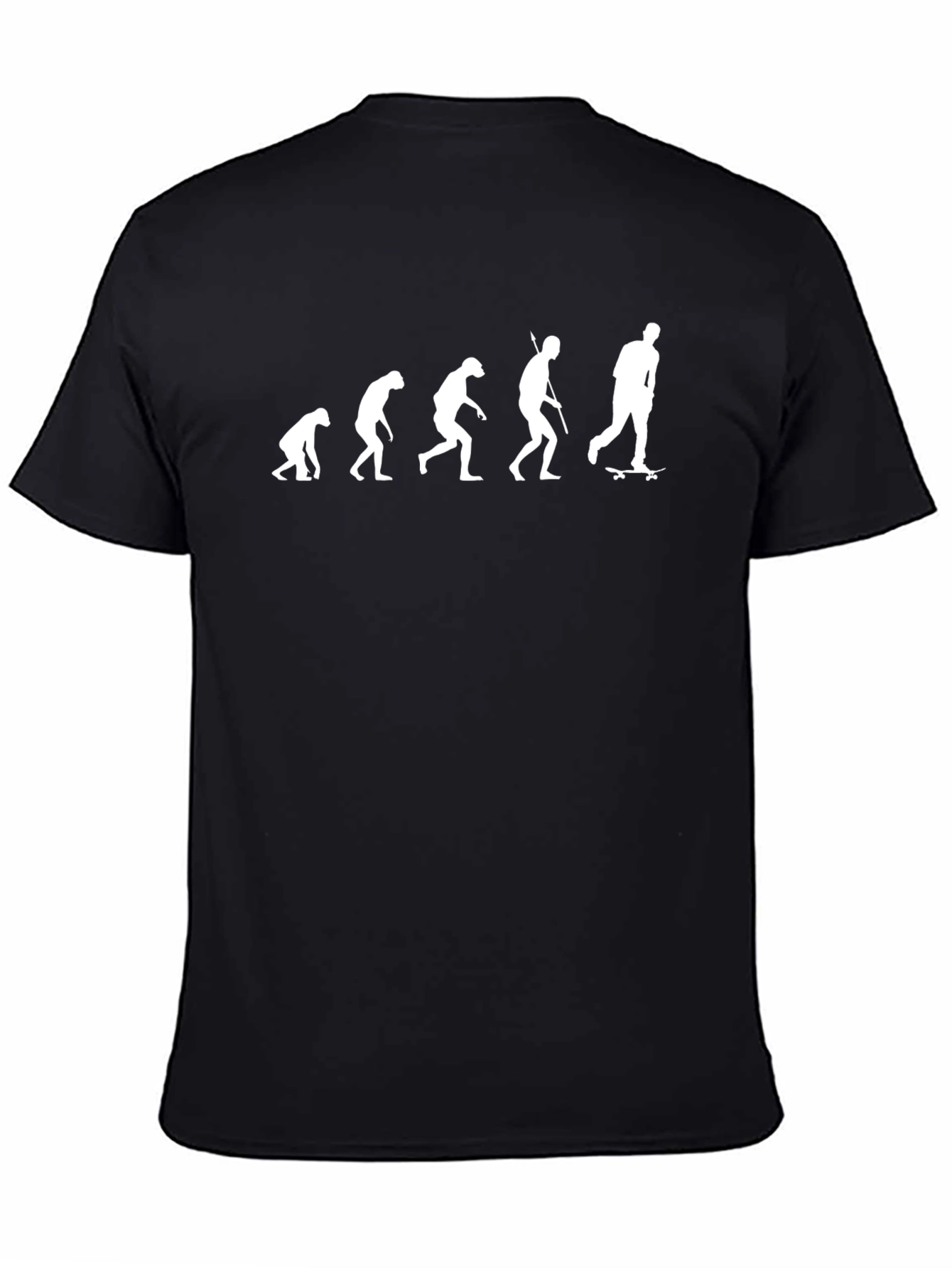 Evolution of Skateboarding T-Shirt - Funny Graphic Tee