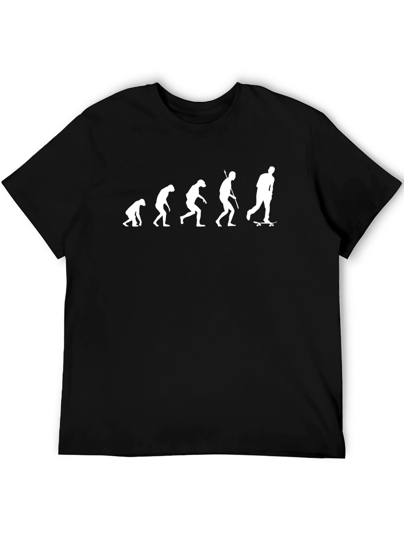 Evolution of Skateboarding T-Shirt - Funny Graphic Tee