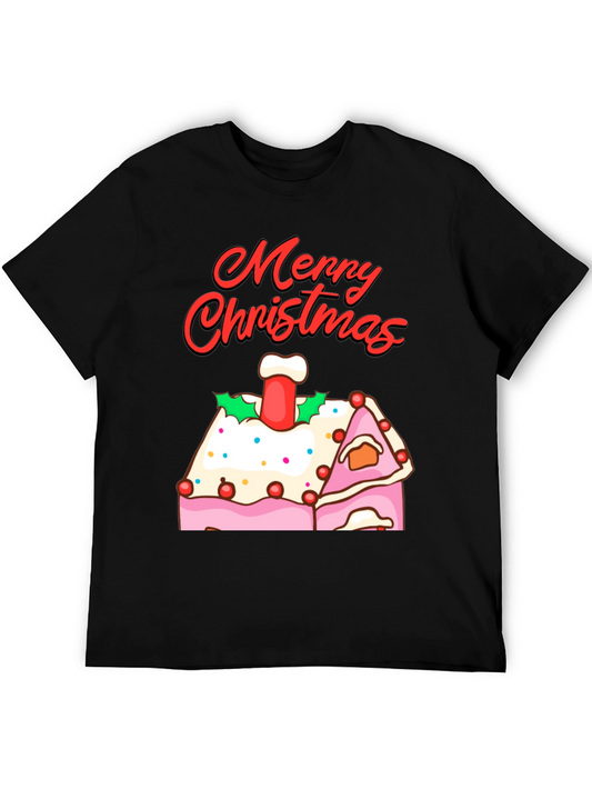 Merry Christmas Gingerbread House T-Shirt