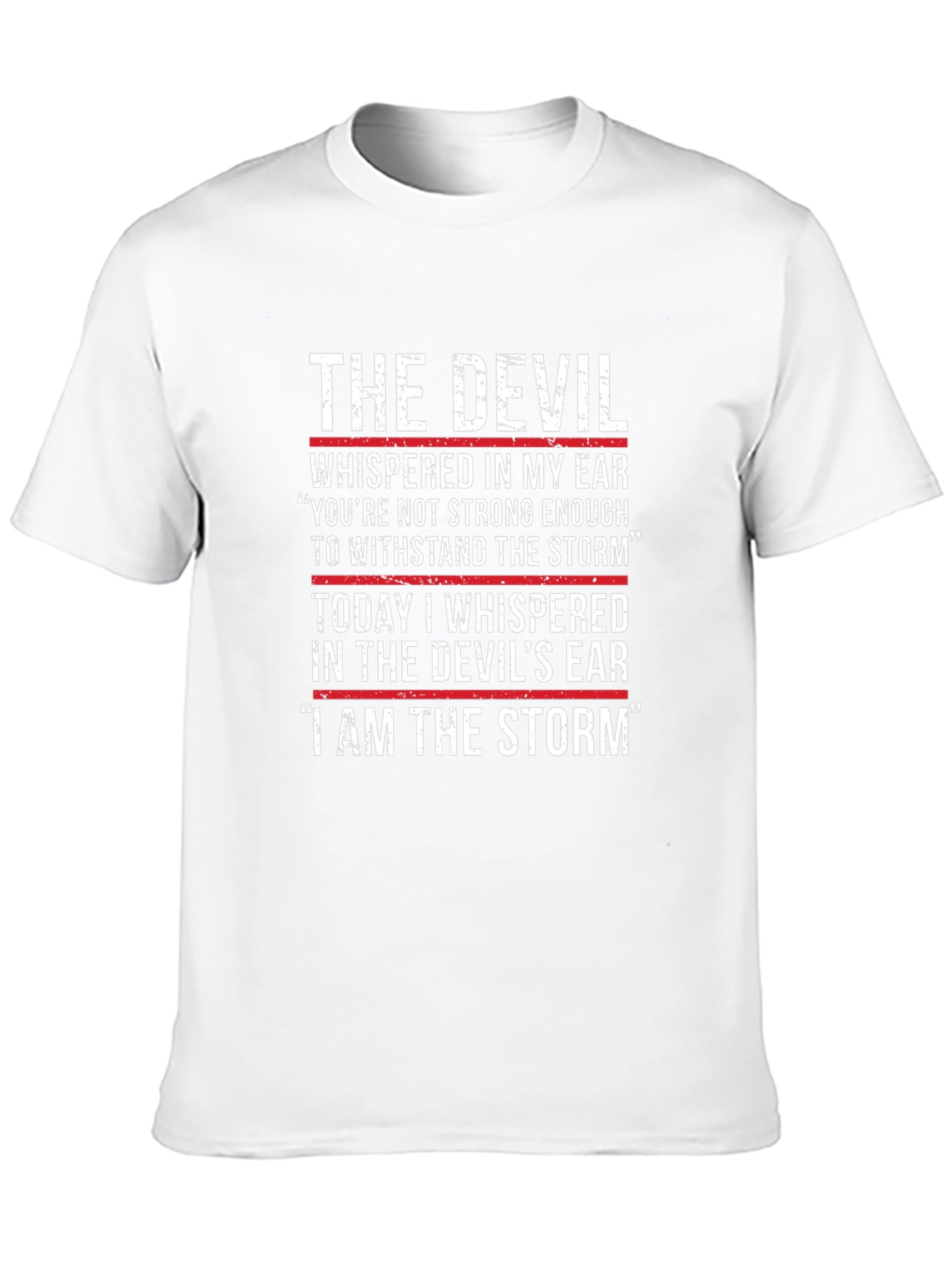 The Devil Storm T-Shirt - Bold Graphic Tee