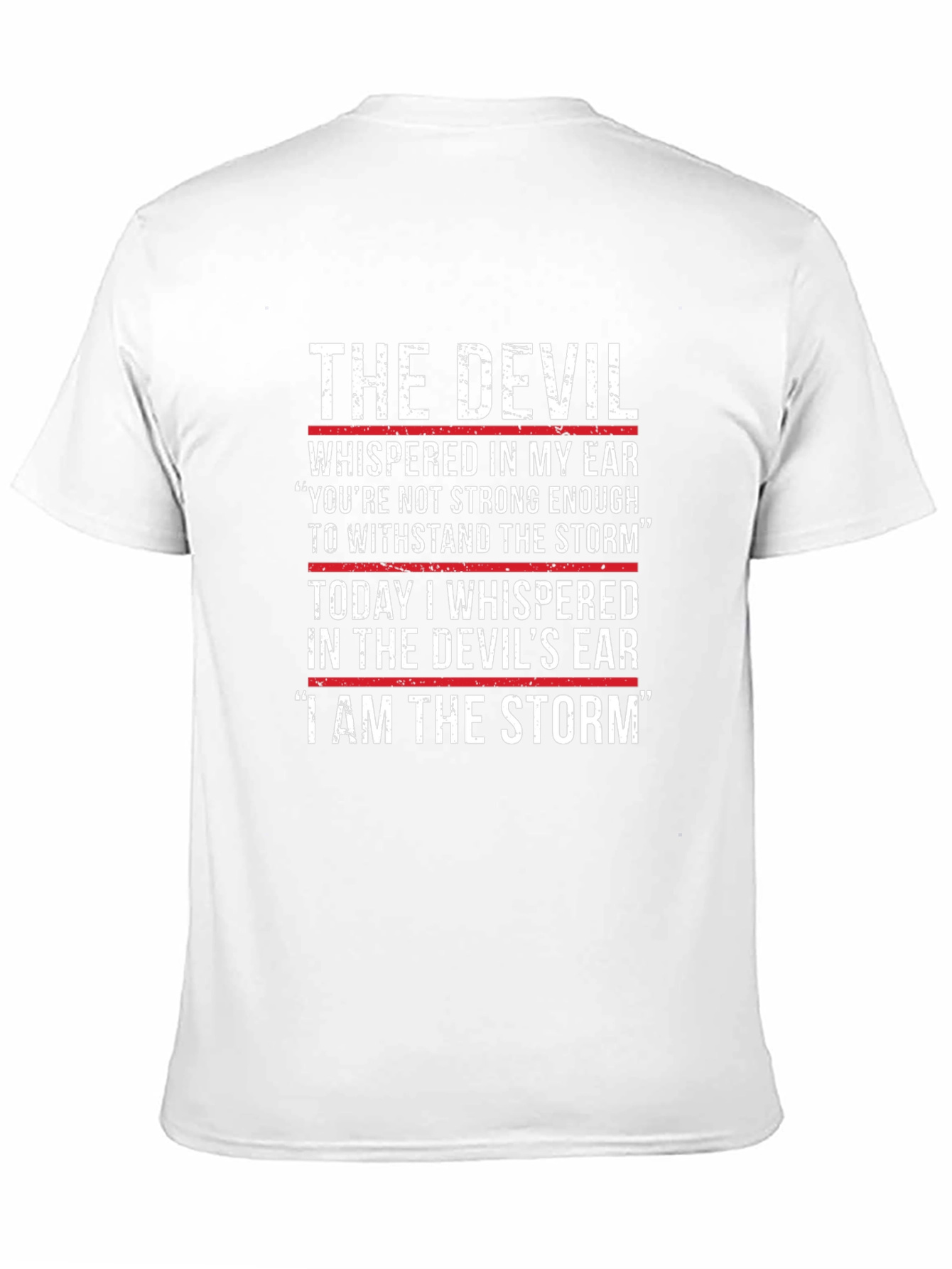 The Devil Storm T-Shirt - Bold Graphic Tee