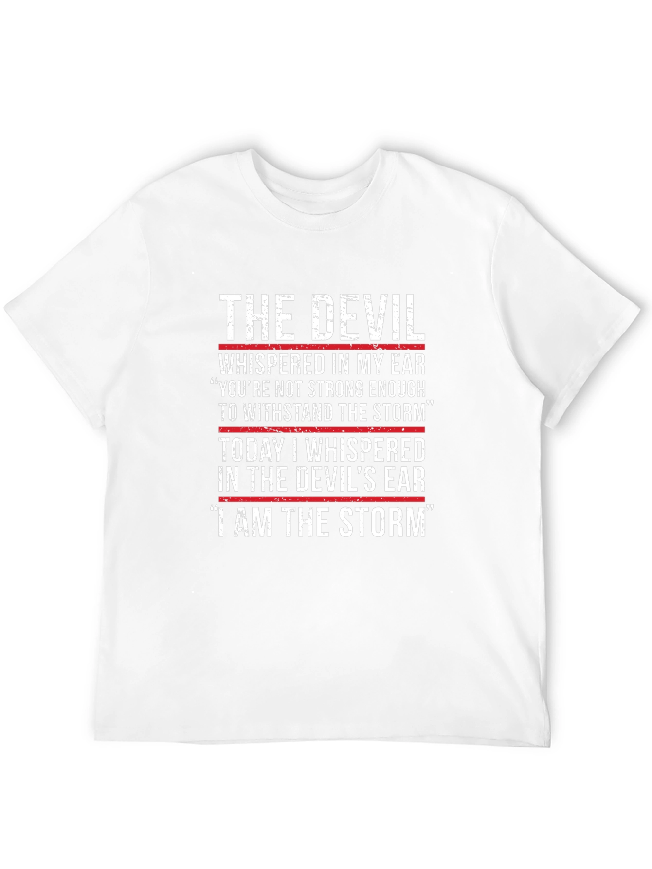 The Devil Storm T-Shirt - Bold Graphic Tee
