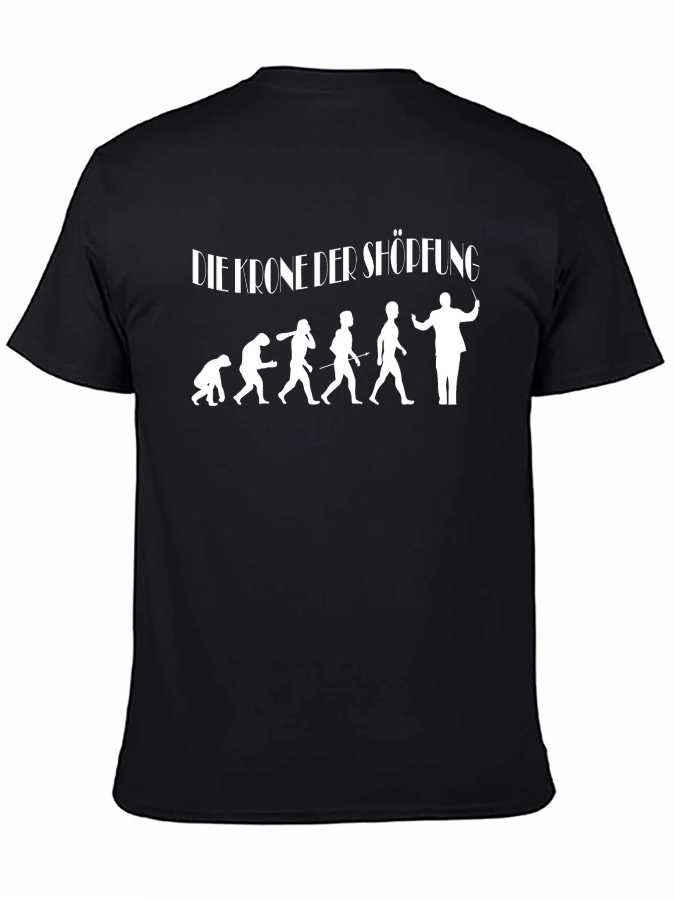 Evolution of Conductor Black T-Shirt