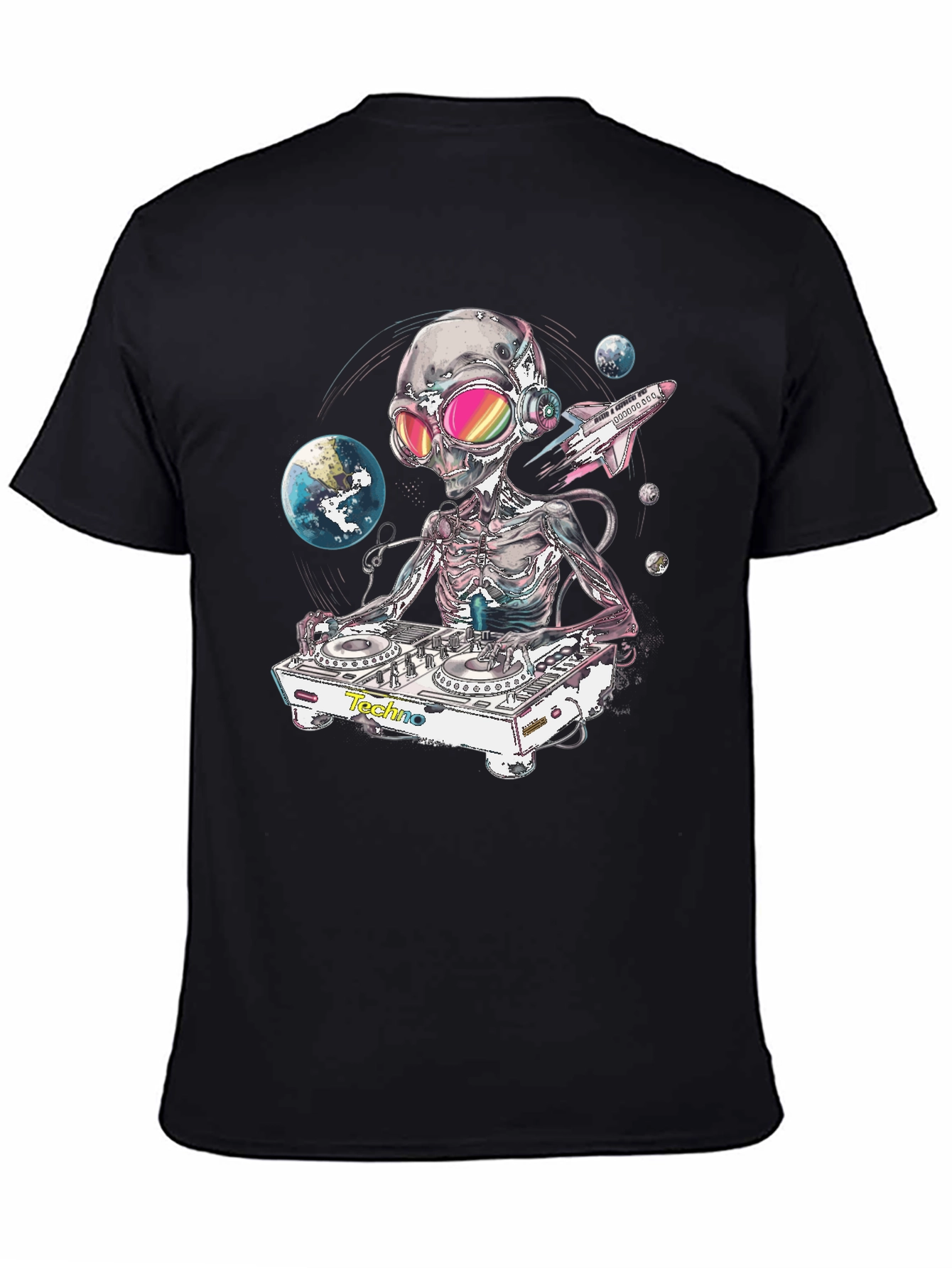 DJ Alien Graphic T-Shirt