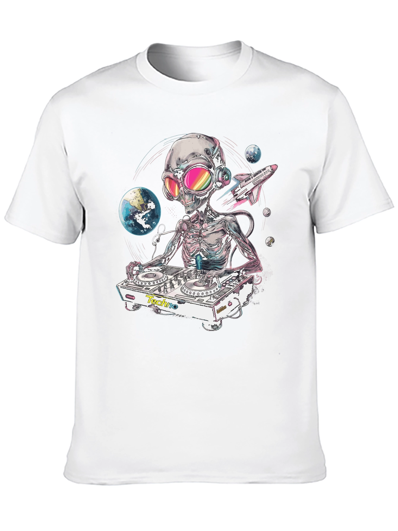 DJ Alien Graphic T-Shirt