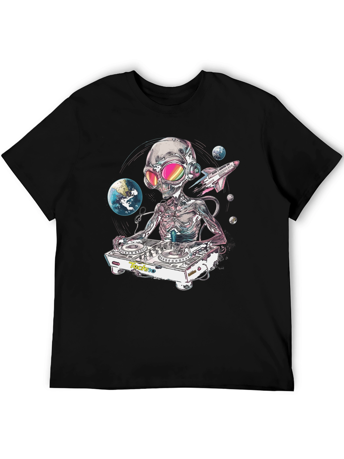 DJ Alien Graphic T-Shirt