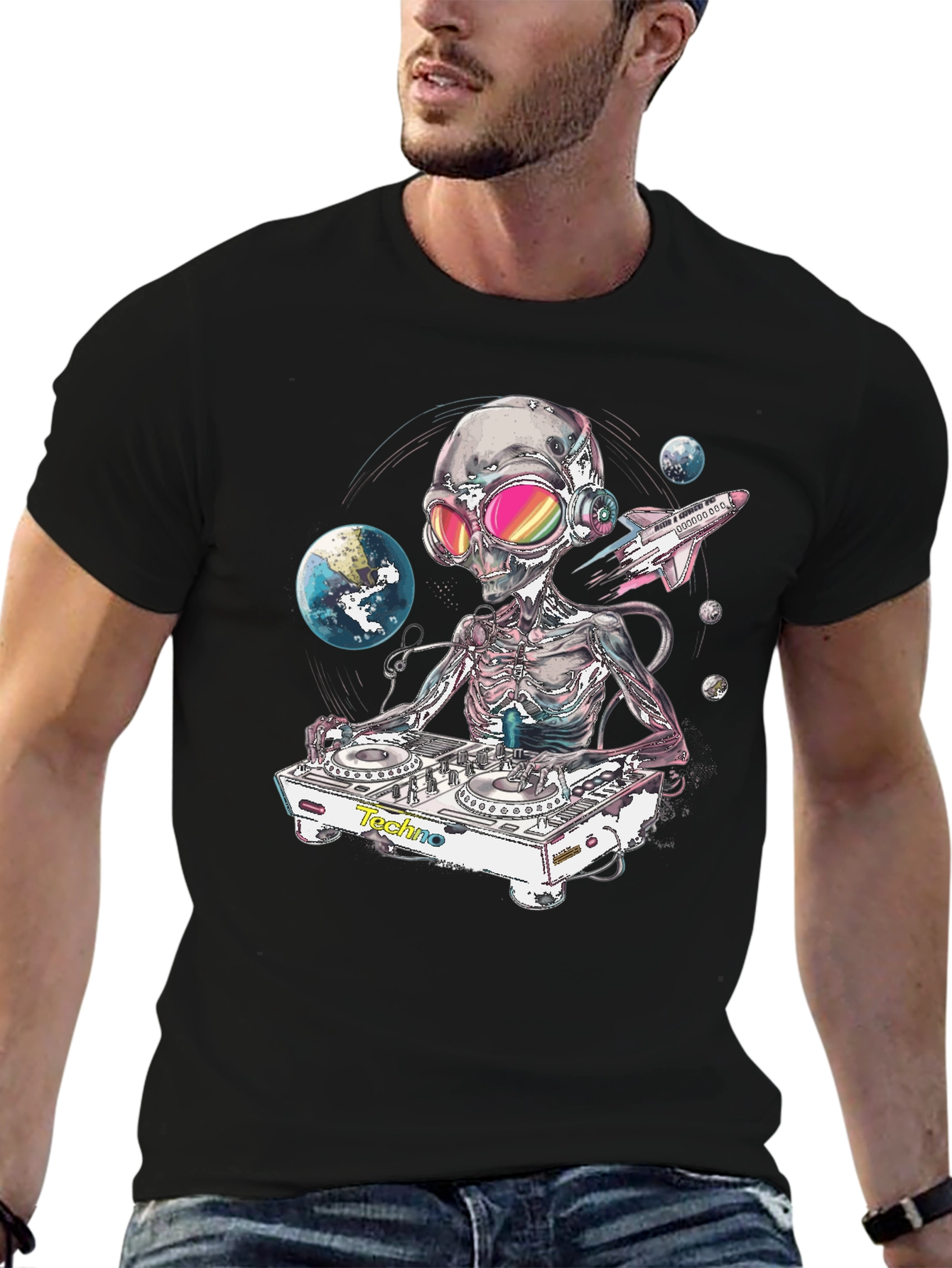 DJ Alien Graphic T-Shirt