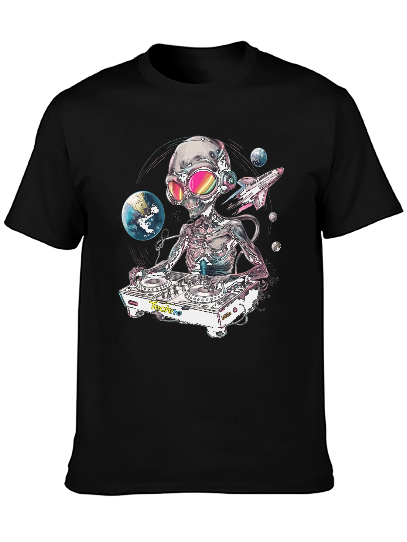 DJ Alien Graphic T-Shirt