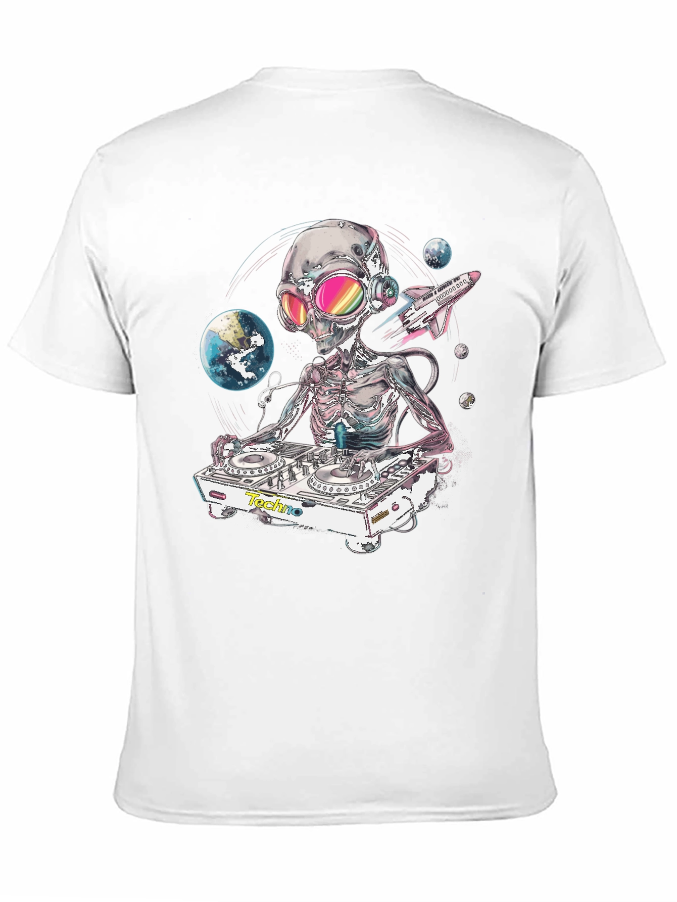 DJ Alien Graphic T-Shirt