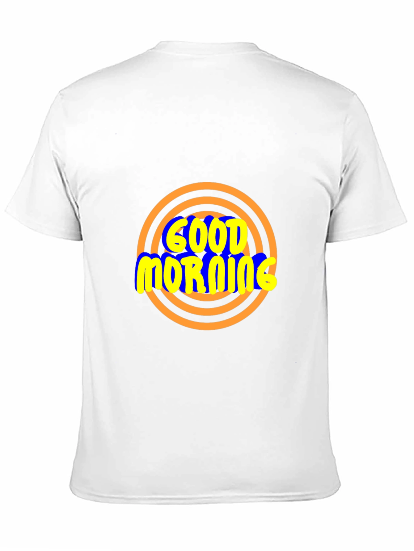Good Morning Graphic T-Shirt - Stylish Black Tee