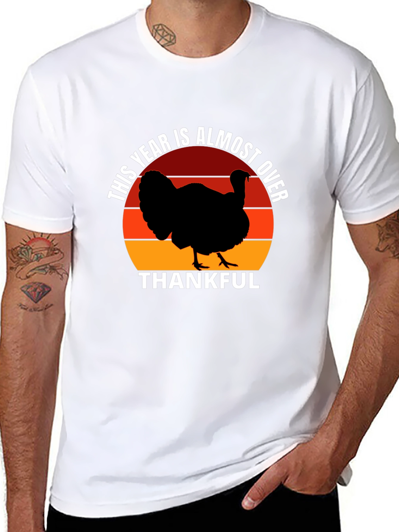 This Year Is Almost Over Thanksgiving Turkey T-Shirt