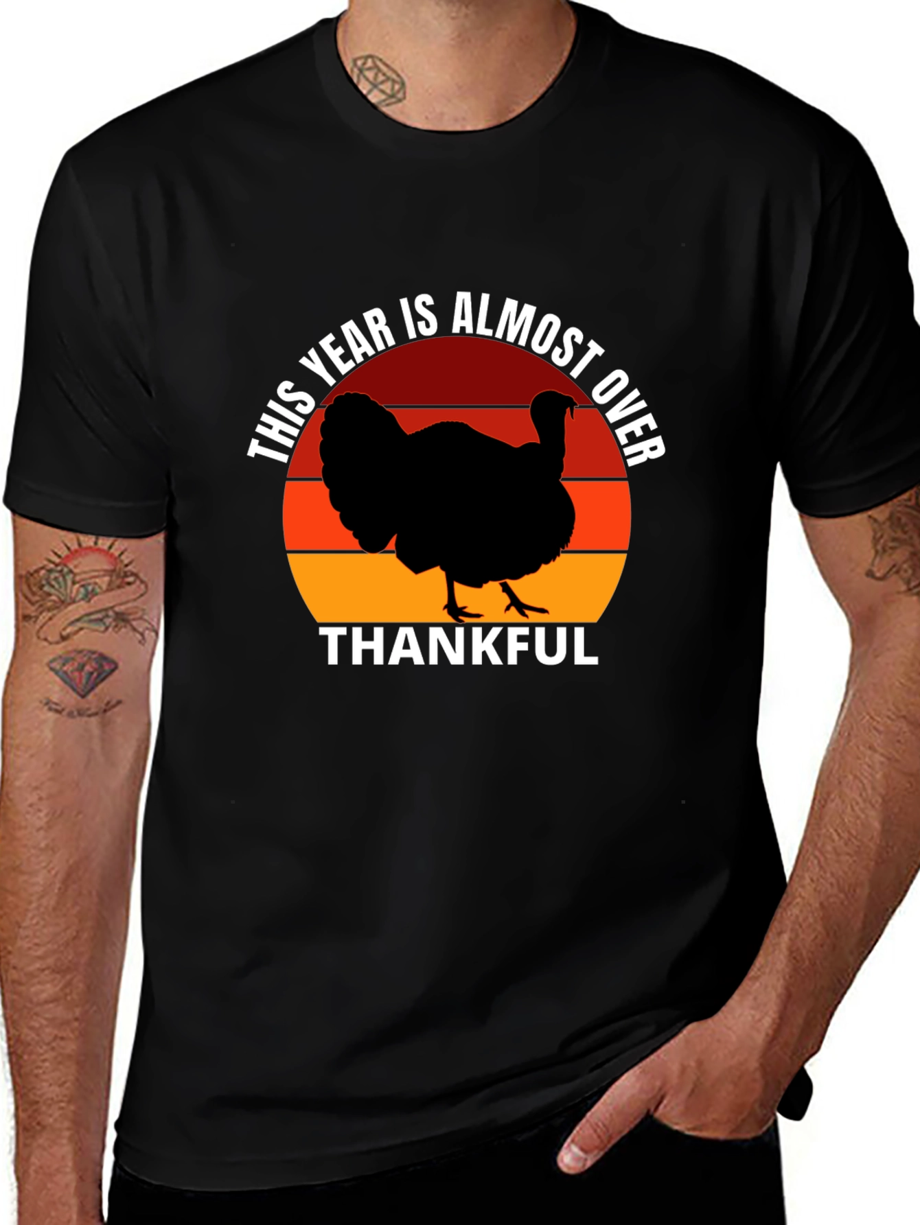 This Year Is Almost Over Thanksgiving Turkey T-Shirt