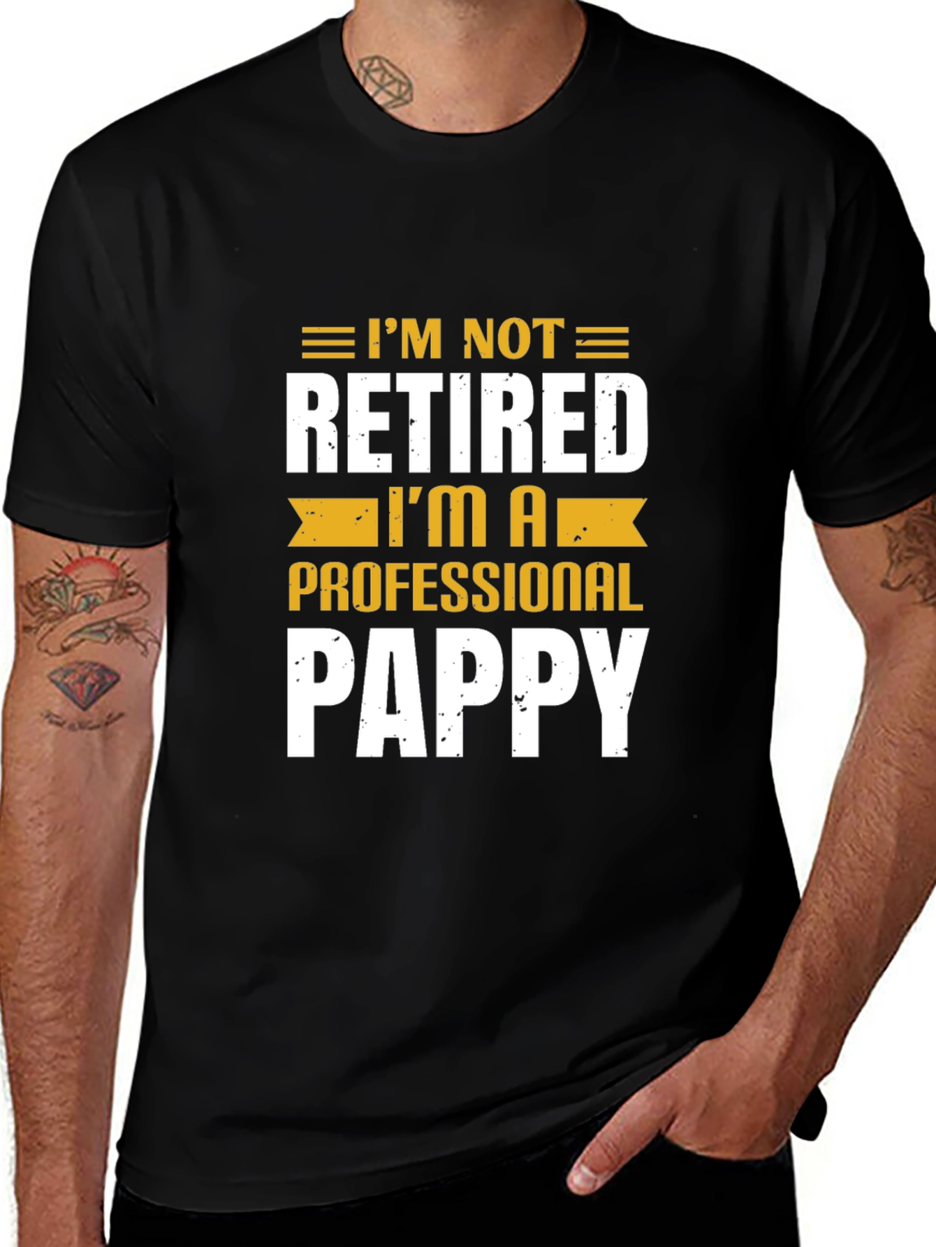 Professional Pappy Tee - Novelty Retirement Gift