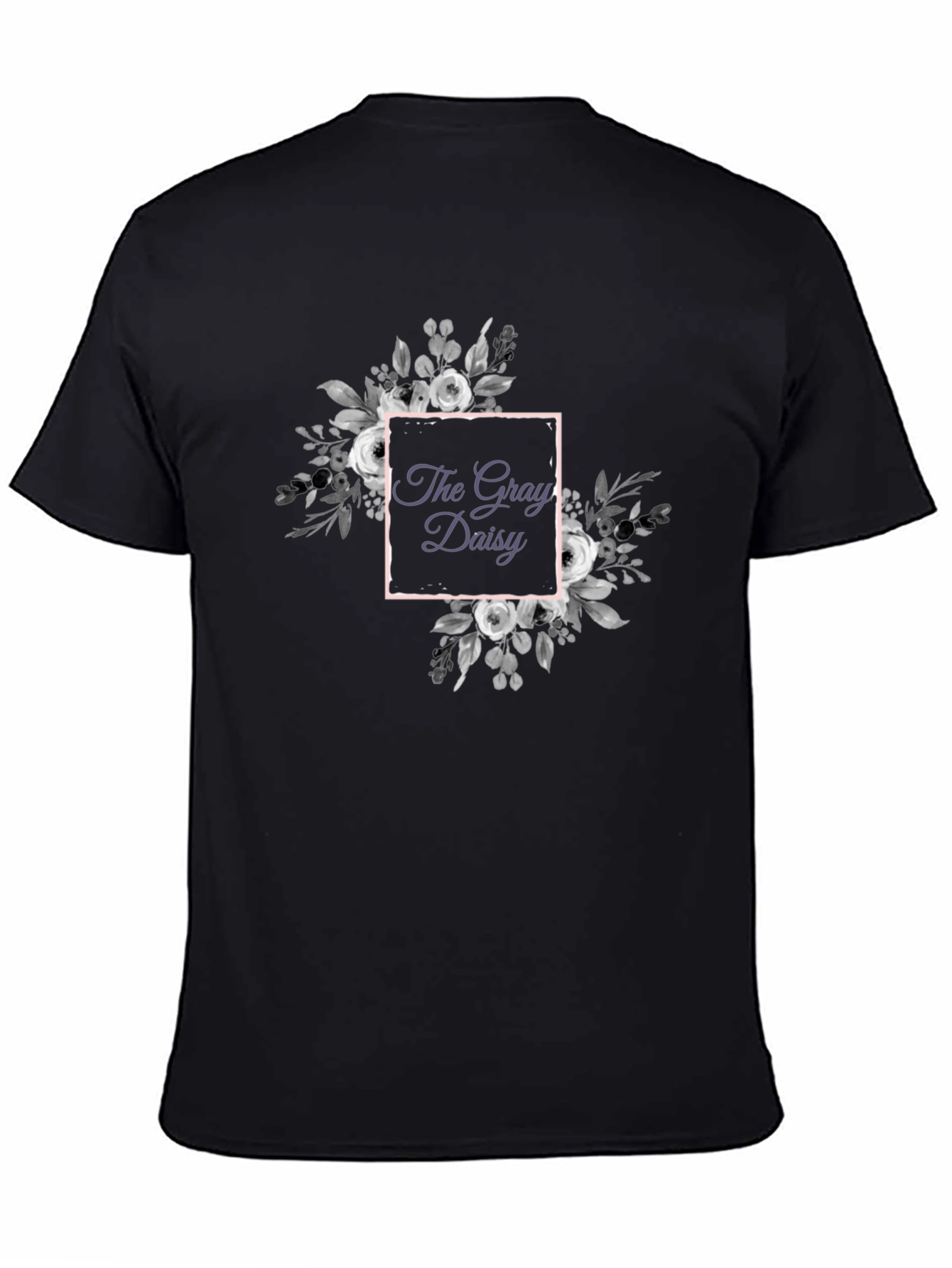 The Gray Daisy Floral Graphic T-Shirt