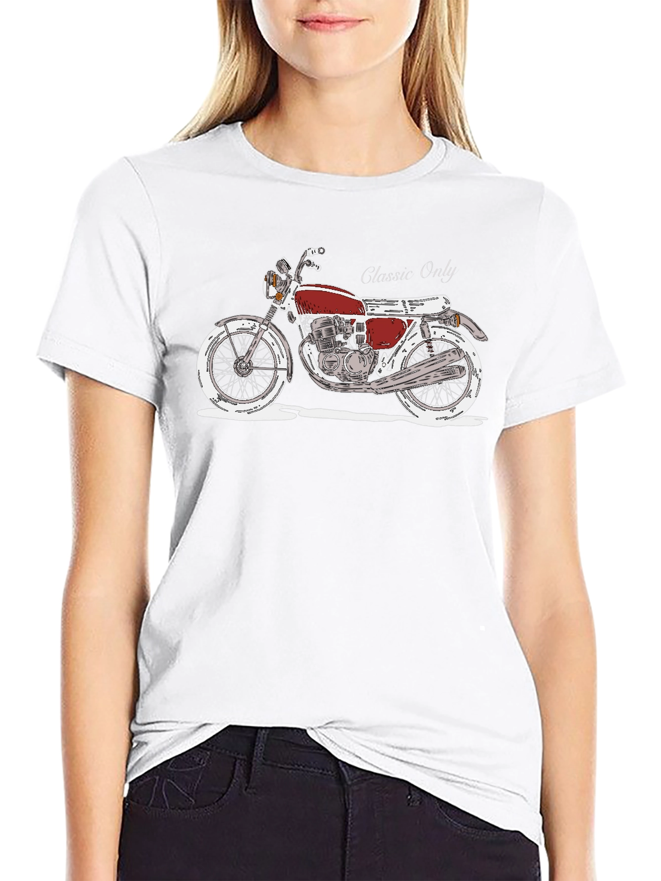 Classic Motorcycle T-Shirt - Ride in Style