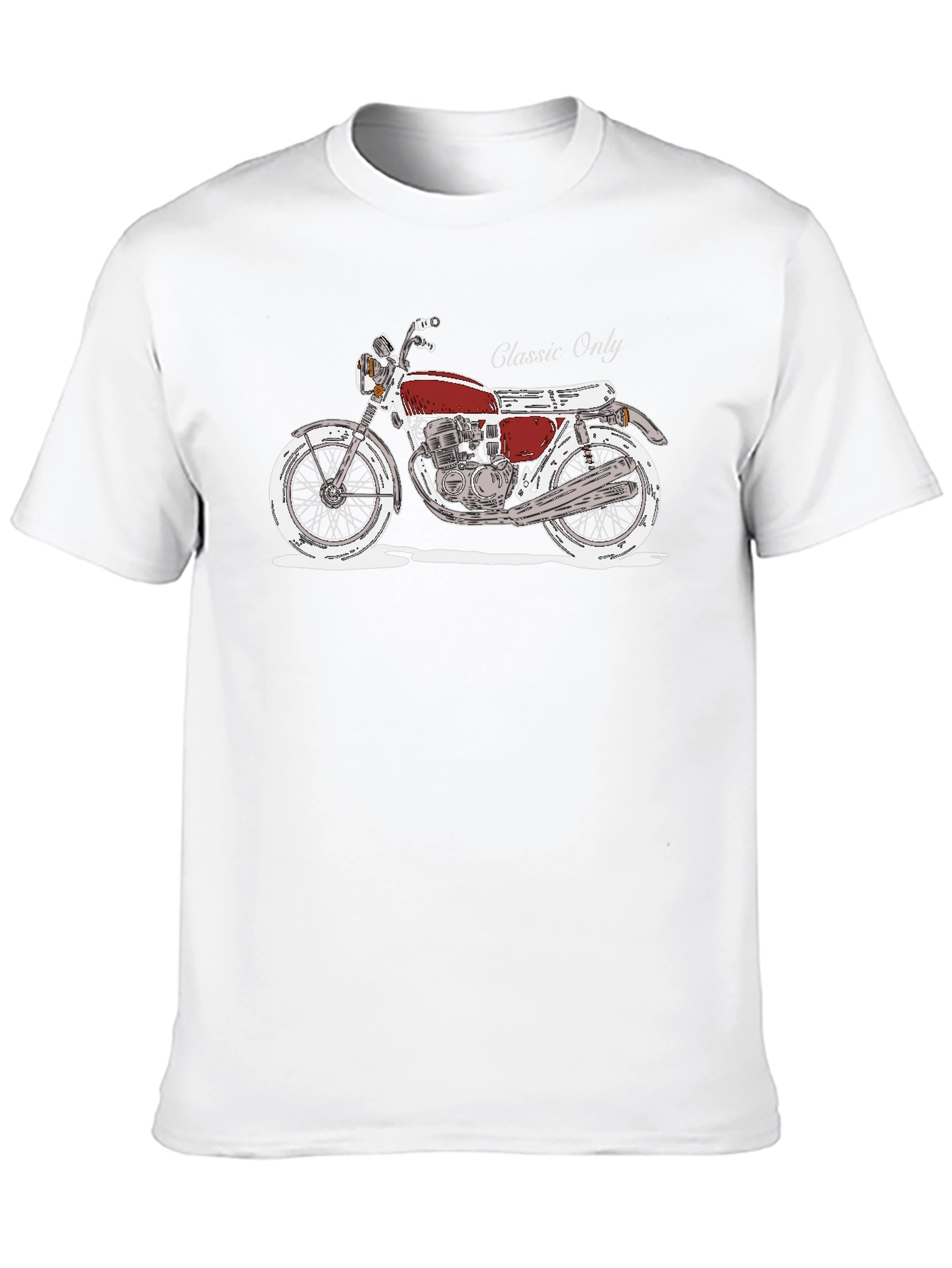 Classic Motorcycle T-Shirt - Ride in Style