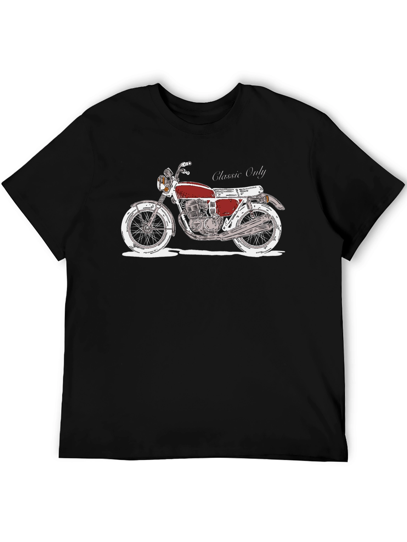 Classic Motorcycle T-Shirt - Ride in Style