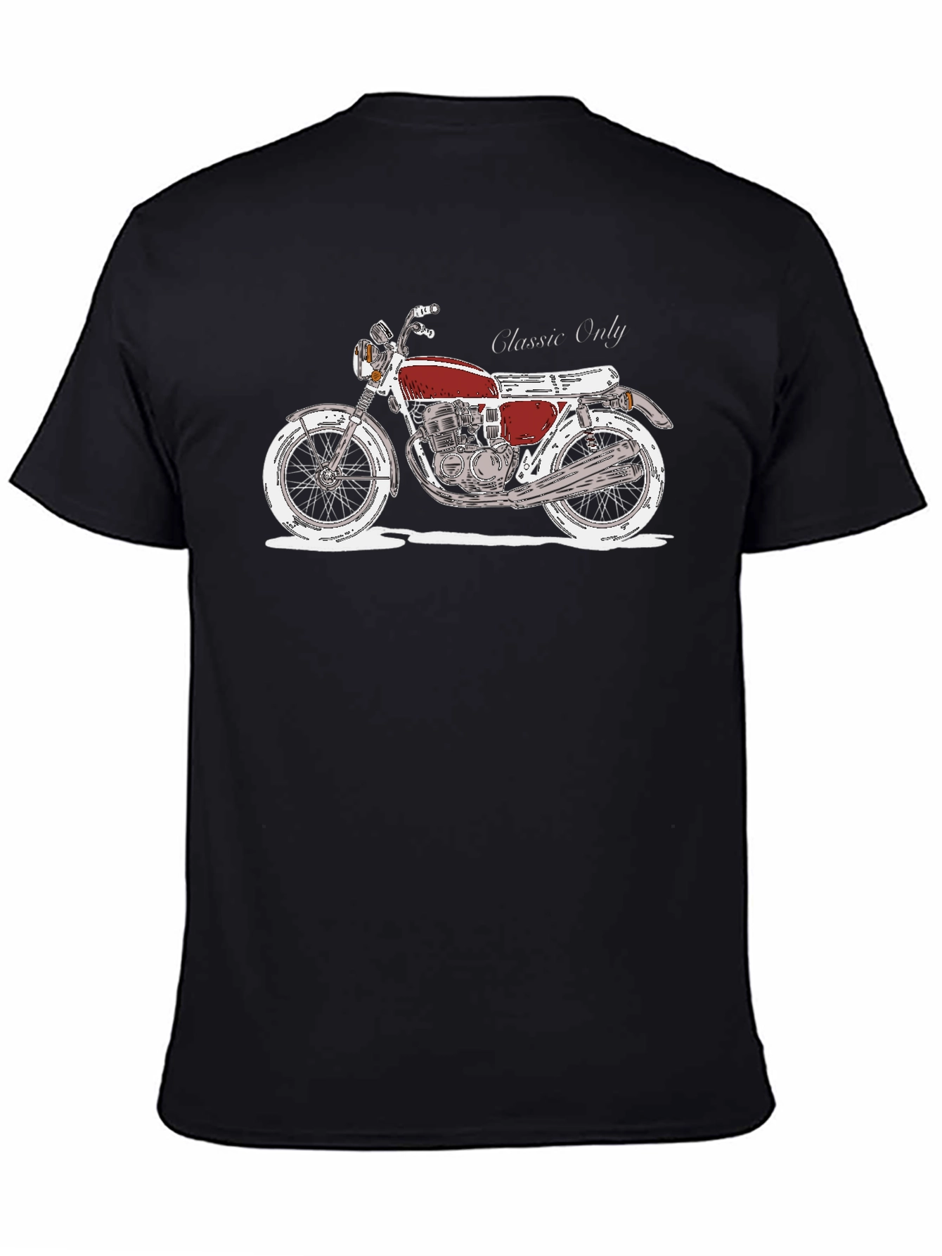 Classic Motorcycle T-Shirt - Ride in Style