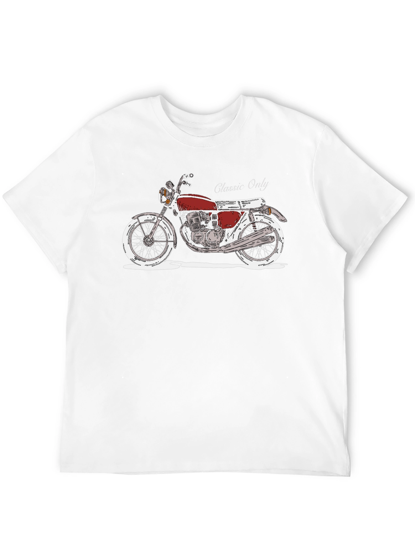 Classic Motorcycle T-Shirt - Ride in Style