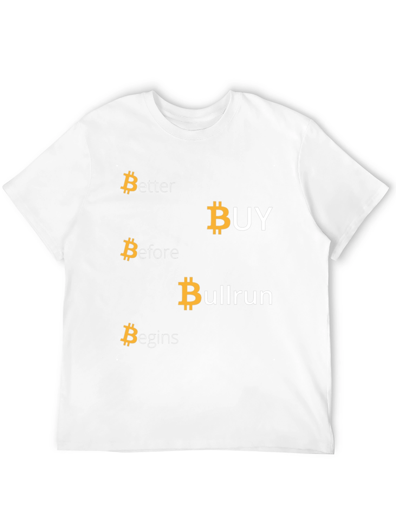 Bitcoin Cryptocurrency T-Shirt - Buy Before Bullrun!