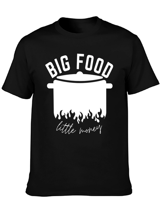 Big Food Little Money Graphic T-Shirt