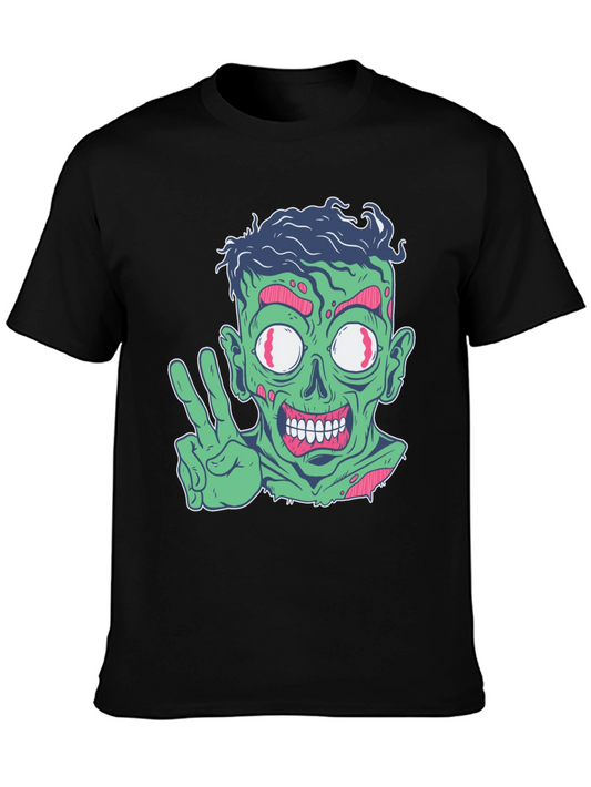 Zombie Peace Sign Graphic Tee