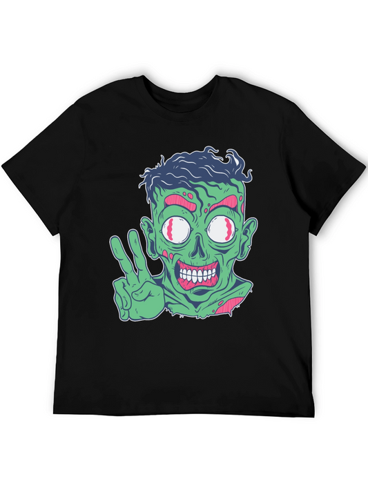 Zombie Peace Sign Graphic Tee