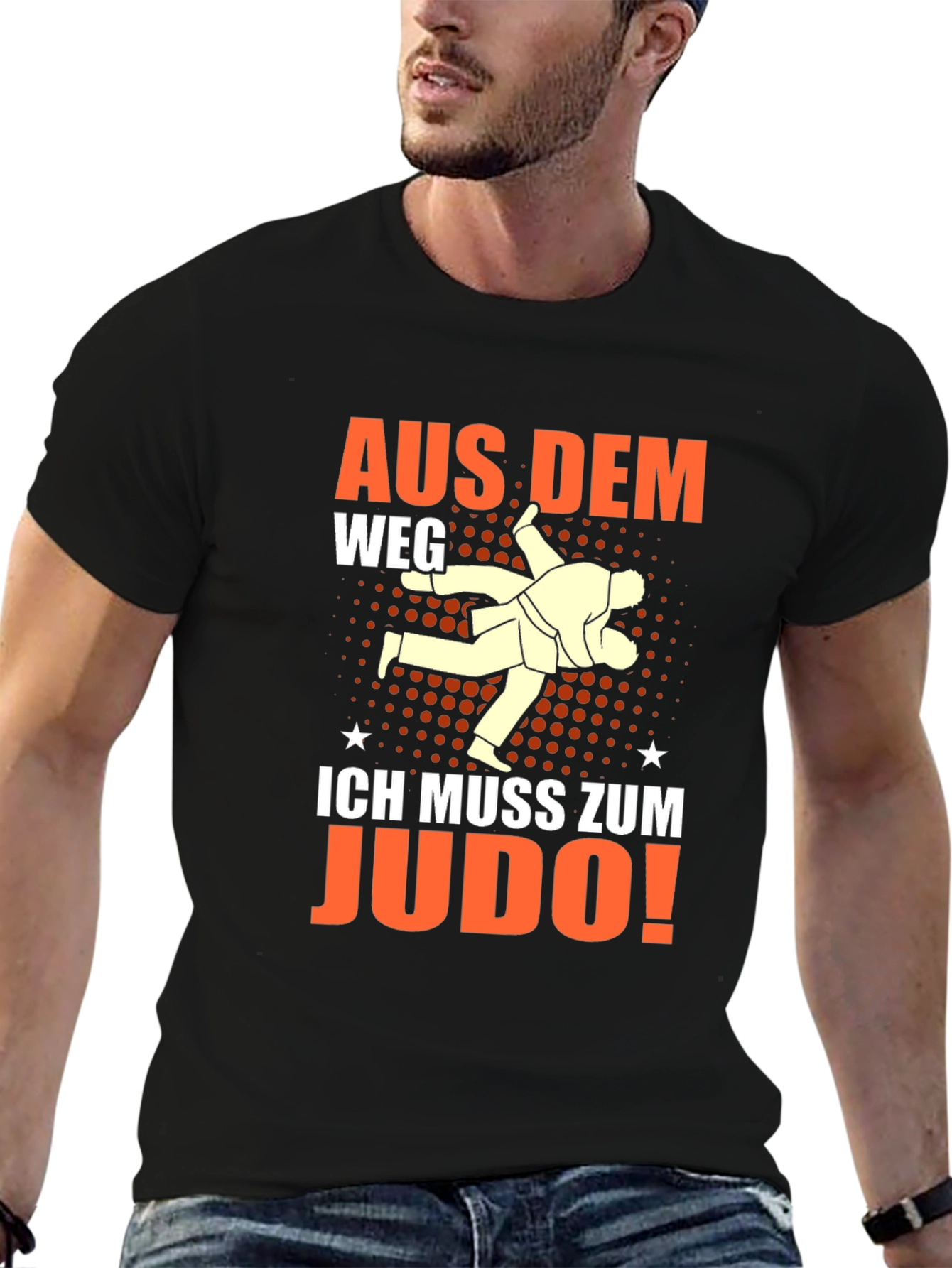 Judo T-Shirt - Aus Dem Weg! Judo!