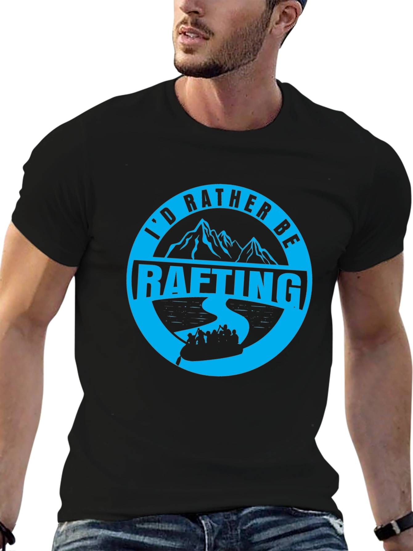 Id Rather Be Rafting T-Shirt