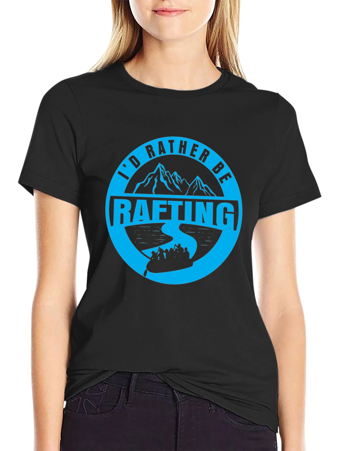 Id Rather Be Rafting T-Shirt