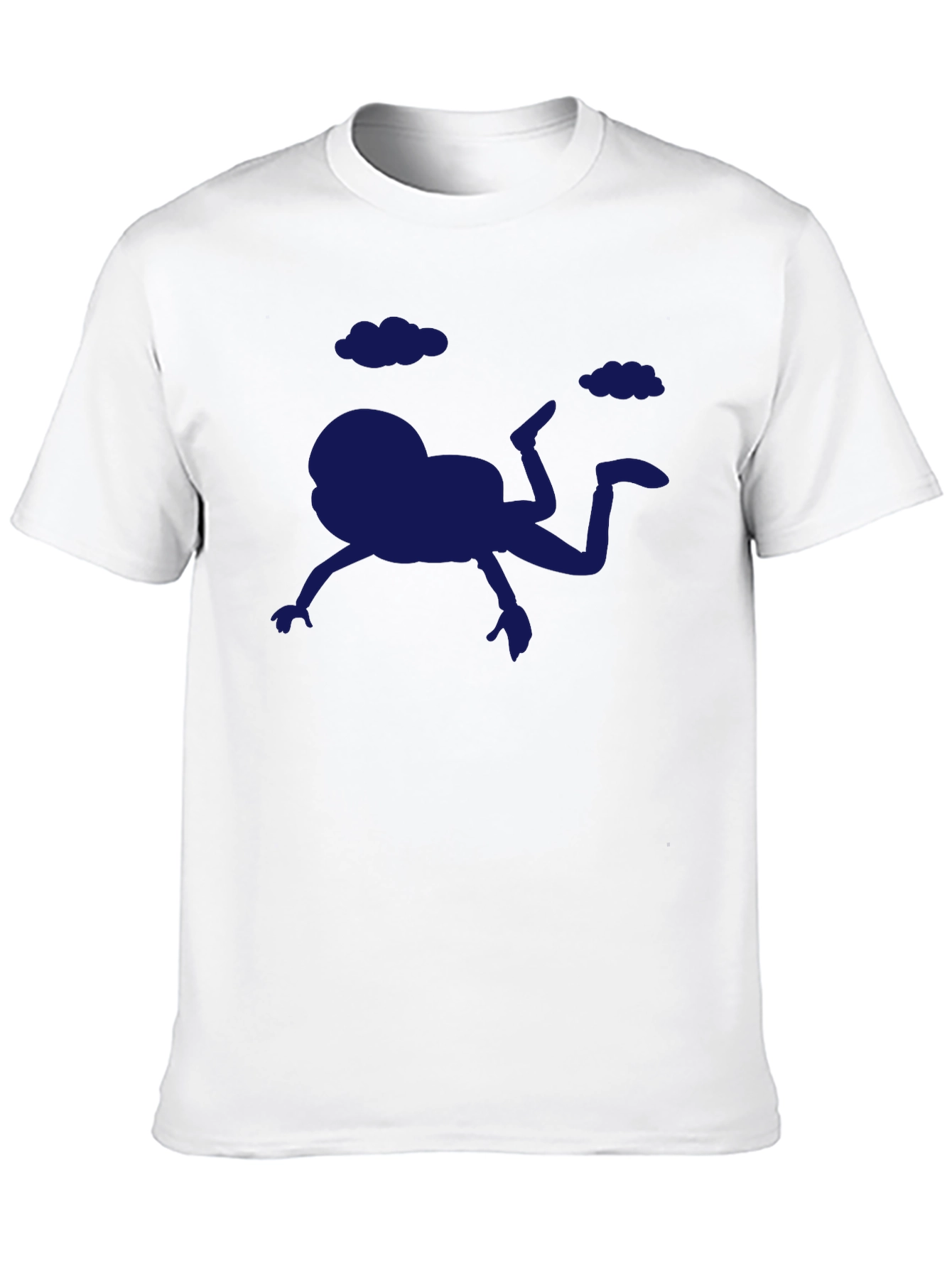 Funny Frog Falling T-Shirt - Quirky Graphic Tee