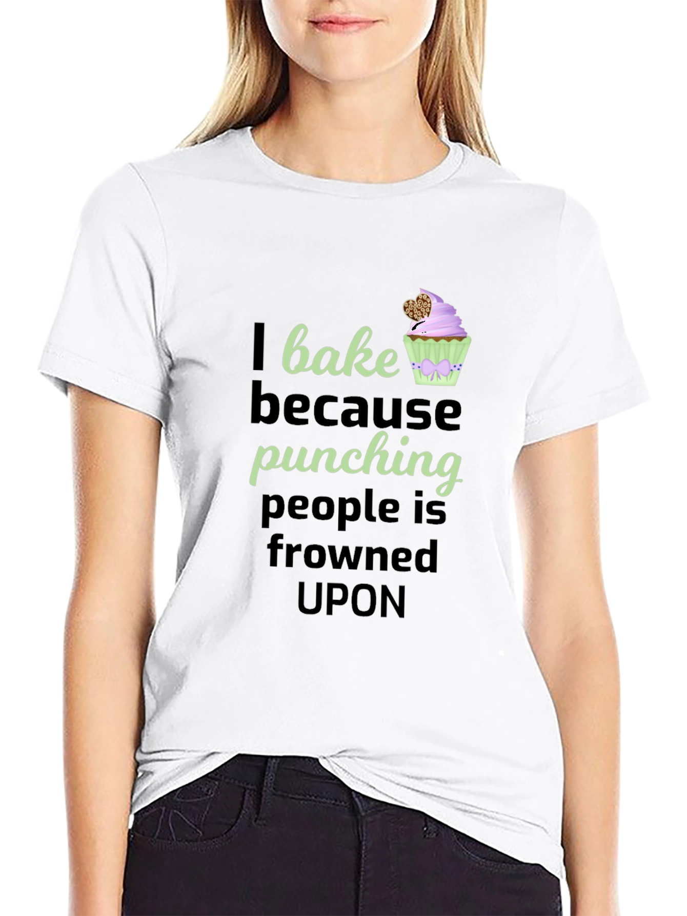 I Bake Because Punching T-Shirt