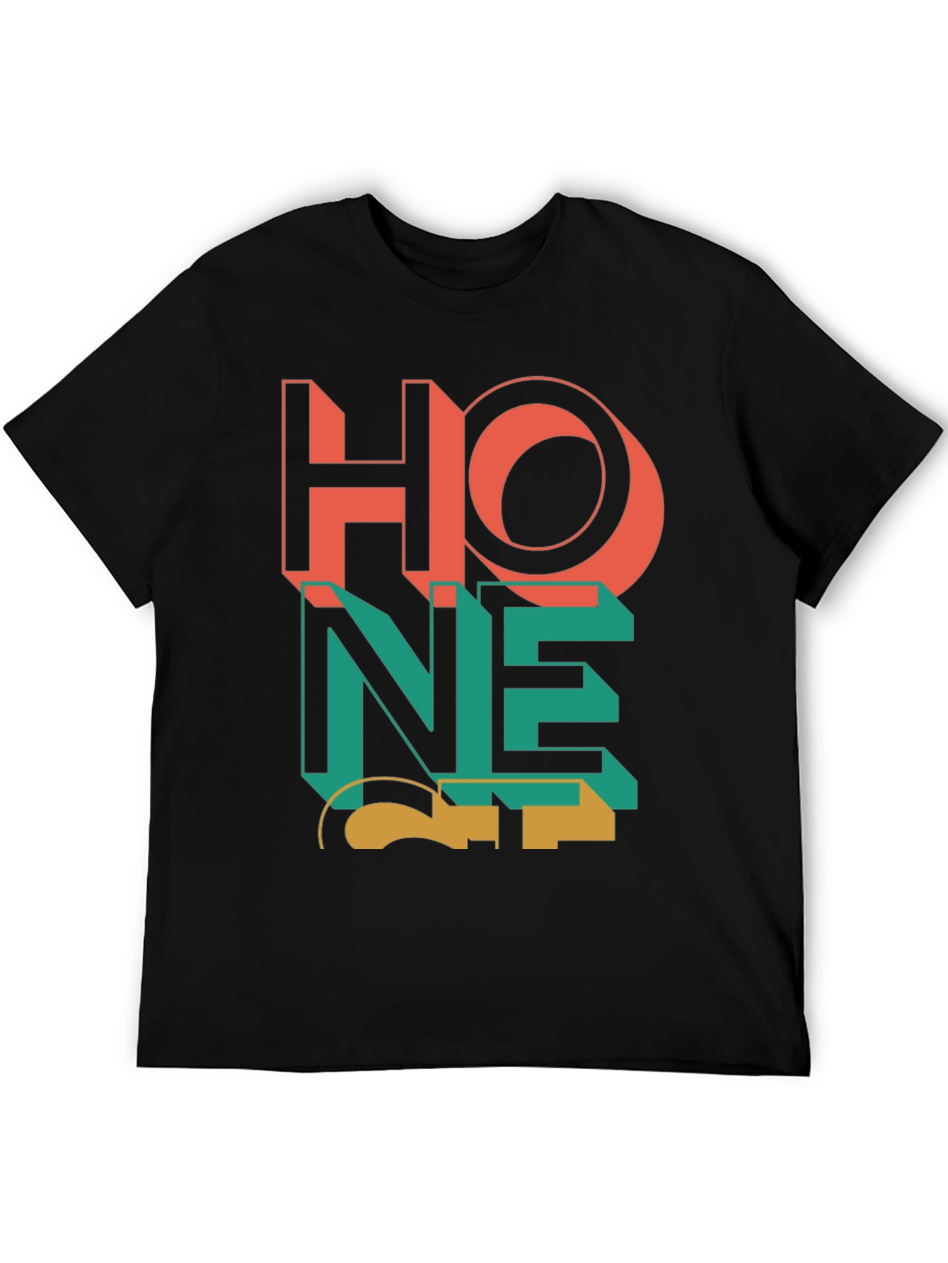 Modern Graphic Tee - Abstract Design