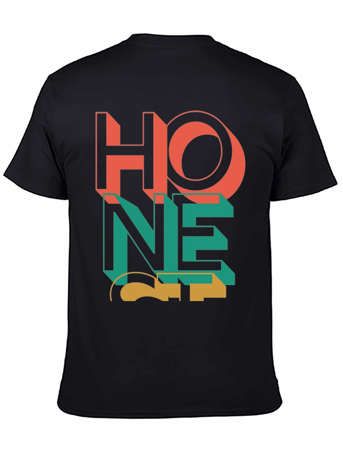 Modern Graphic Tee - Abstract Design