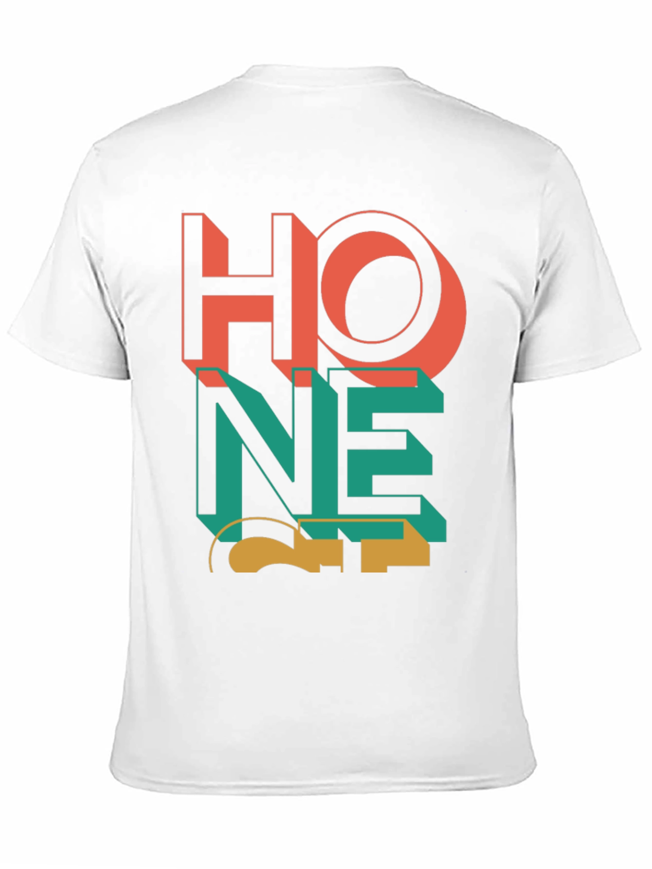 Modern Graphic Tee - Abstract Design