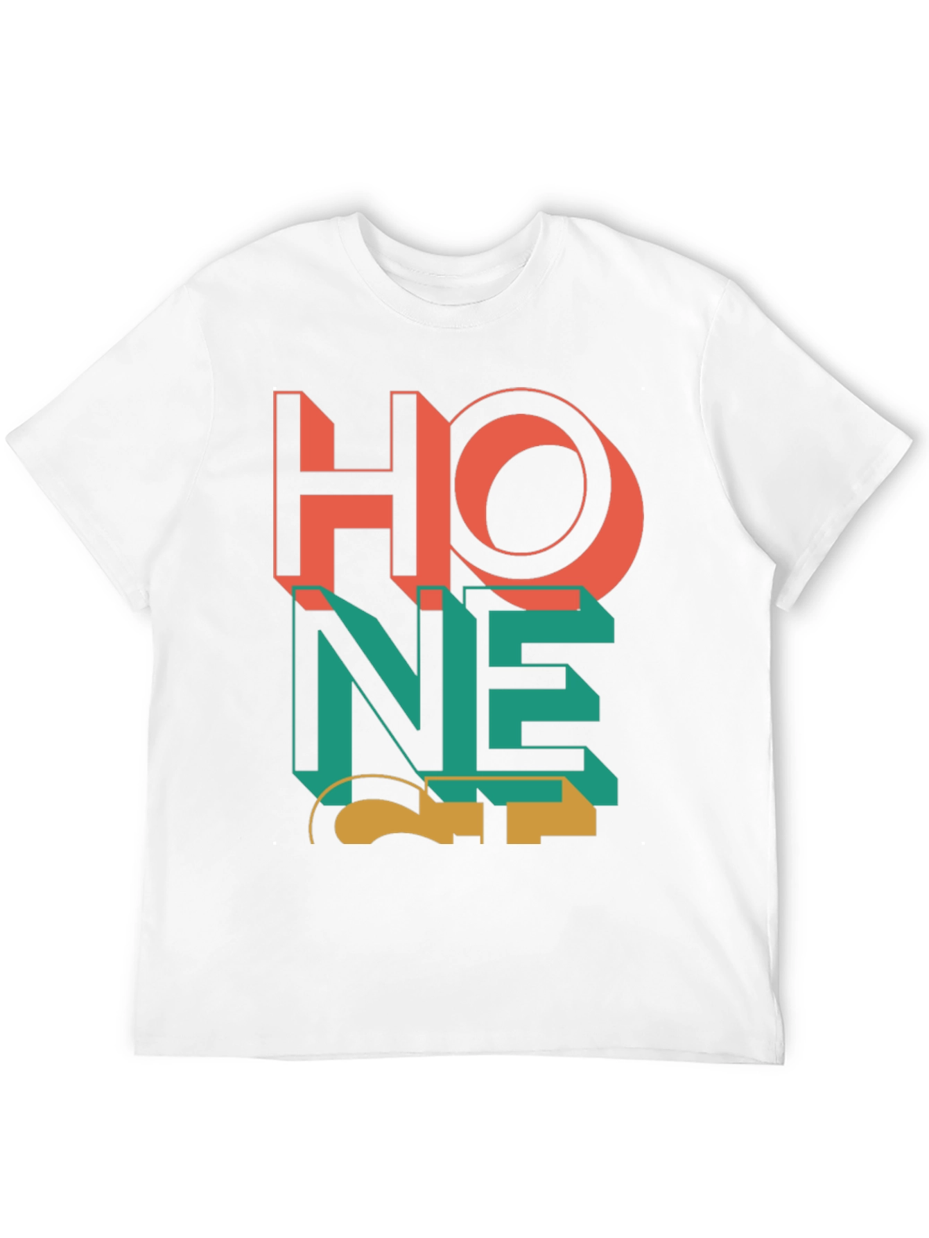 Modern Graphic Tee - Abstract Design