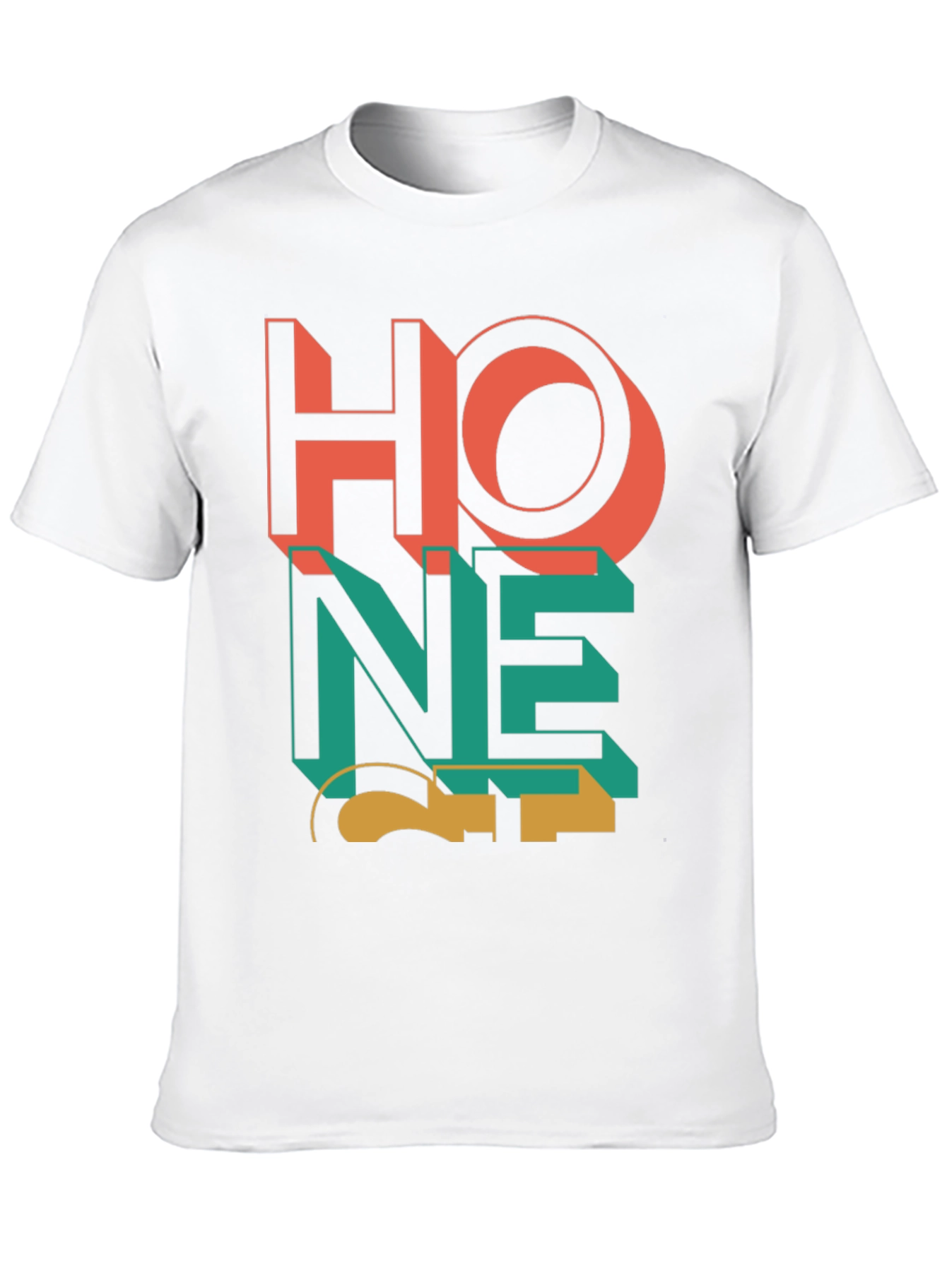 Modern Graphic Tee - Abstract Design
