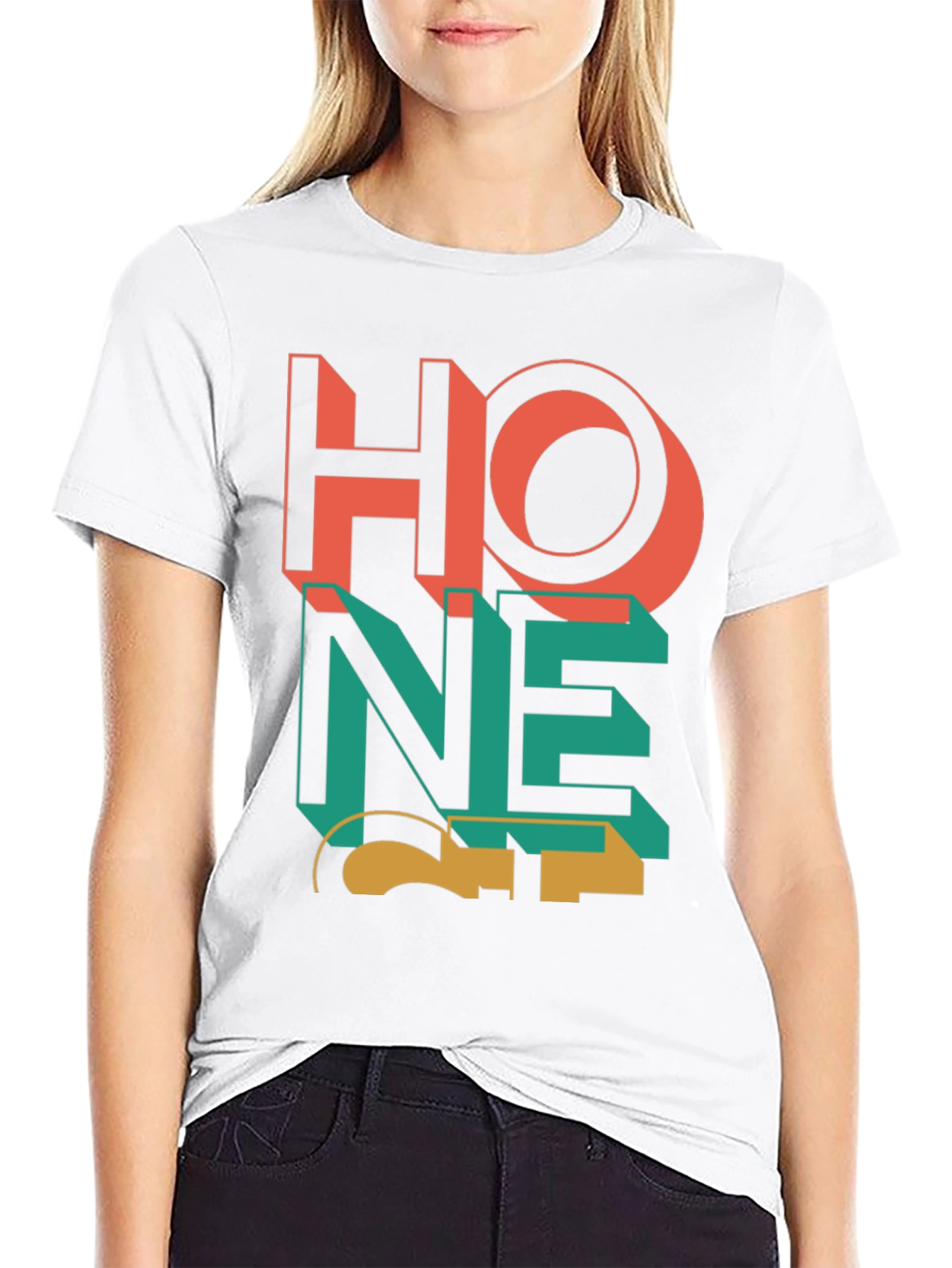 Modern Graphic Tee - Abstract Design